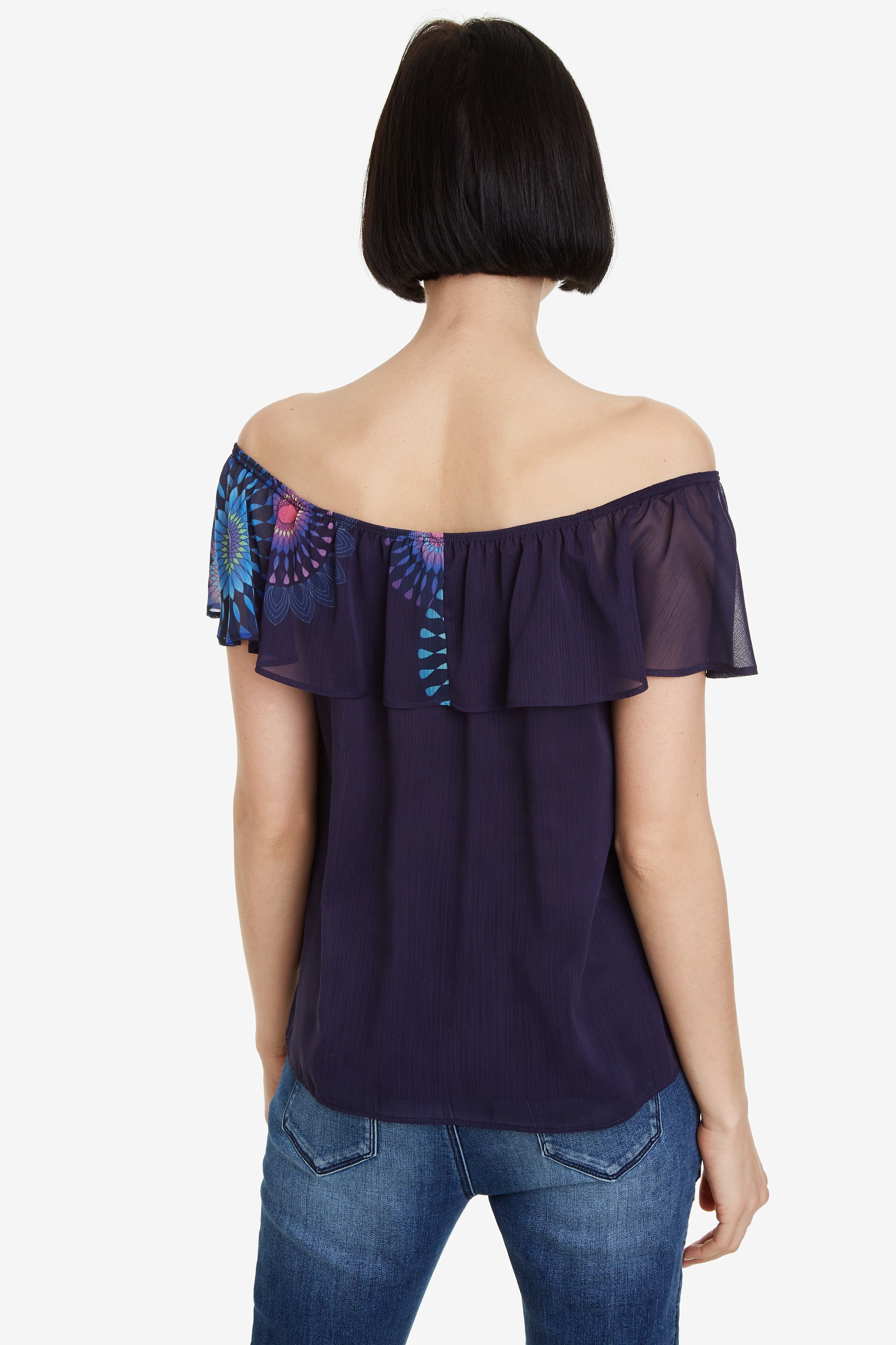 Desigual Blus Claire Damen Top, Bluse