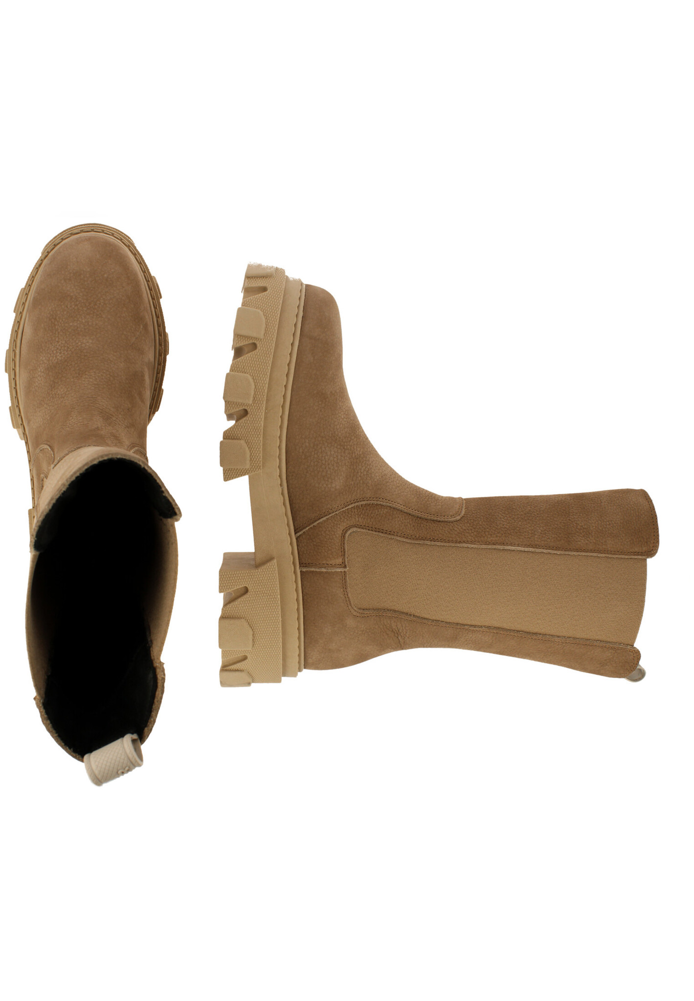 BullBoxer Jacy 517506E7L Damen High Chelsea Stiefel
