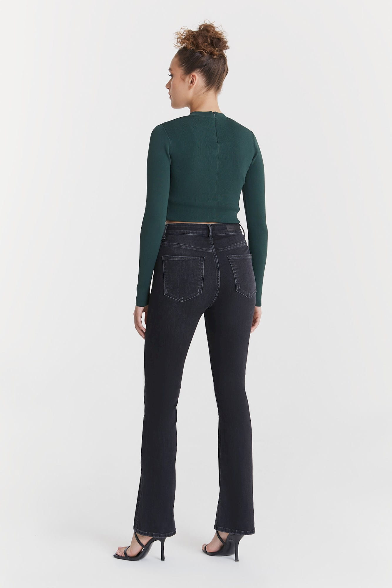 C.O.J. Denim Matilda Damen Schlagjeans