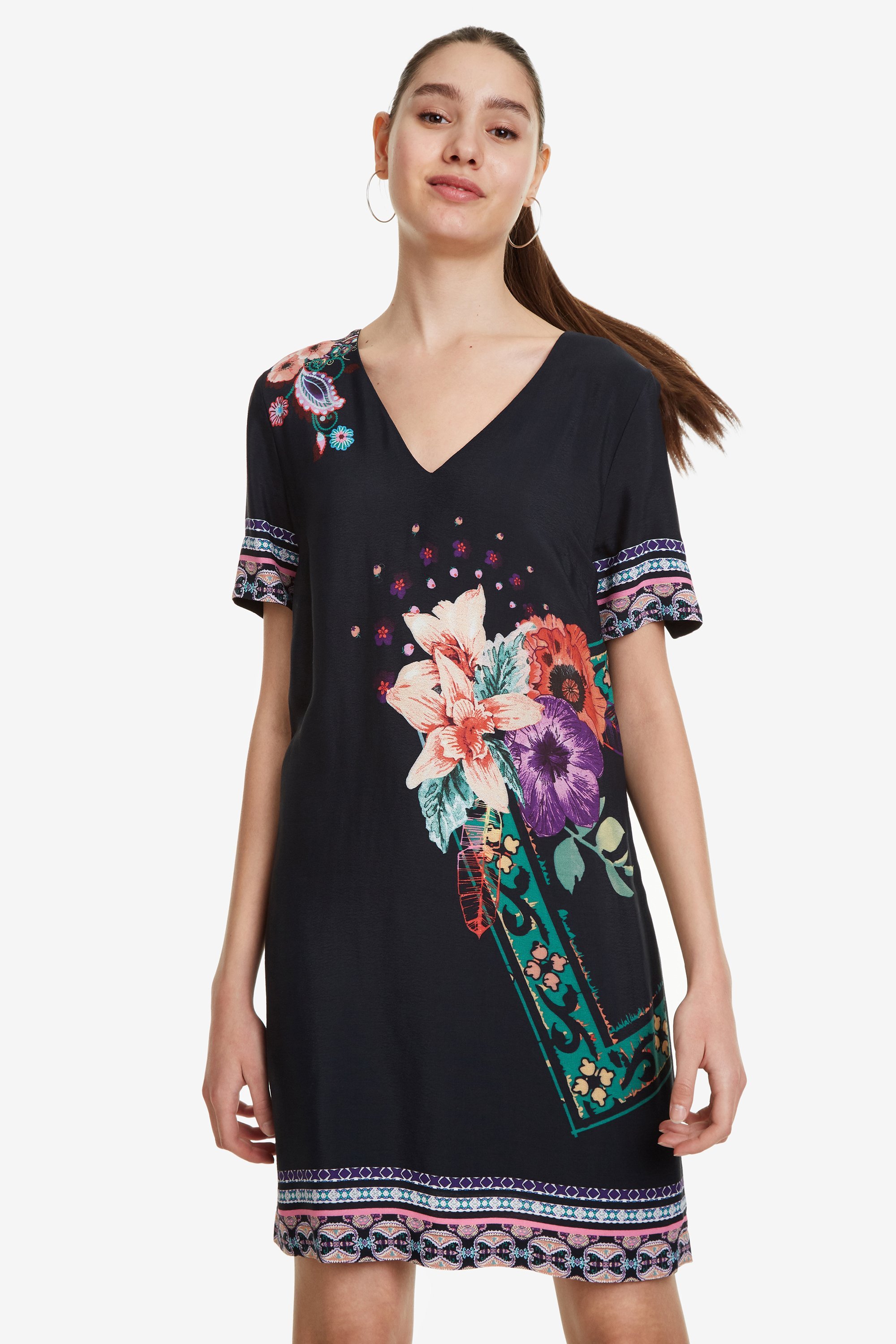 Desigual Vest Barta Damen Sommer Kleid