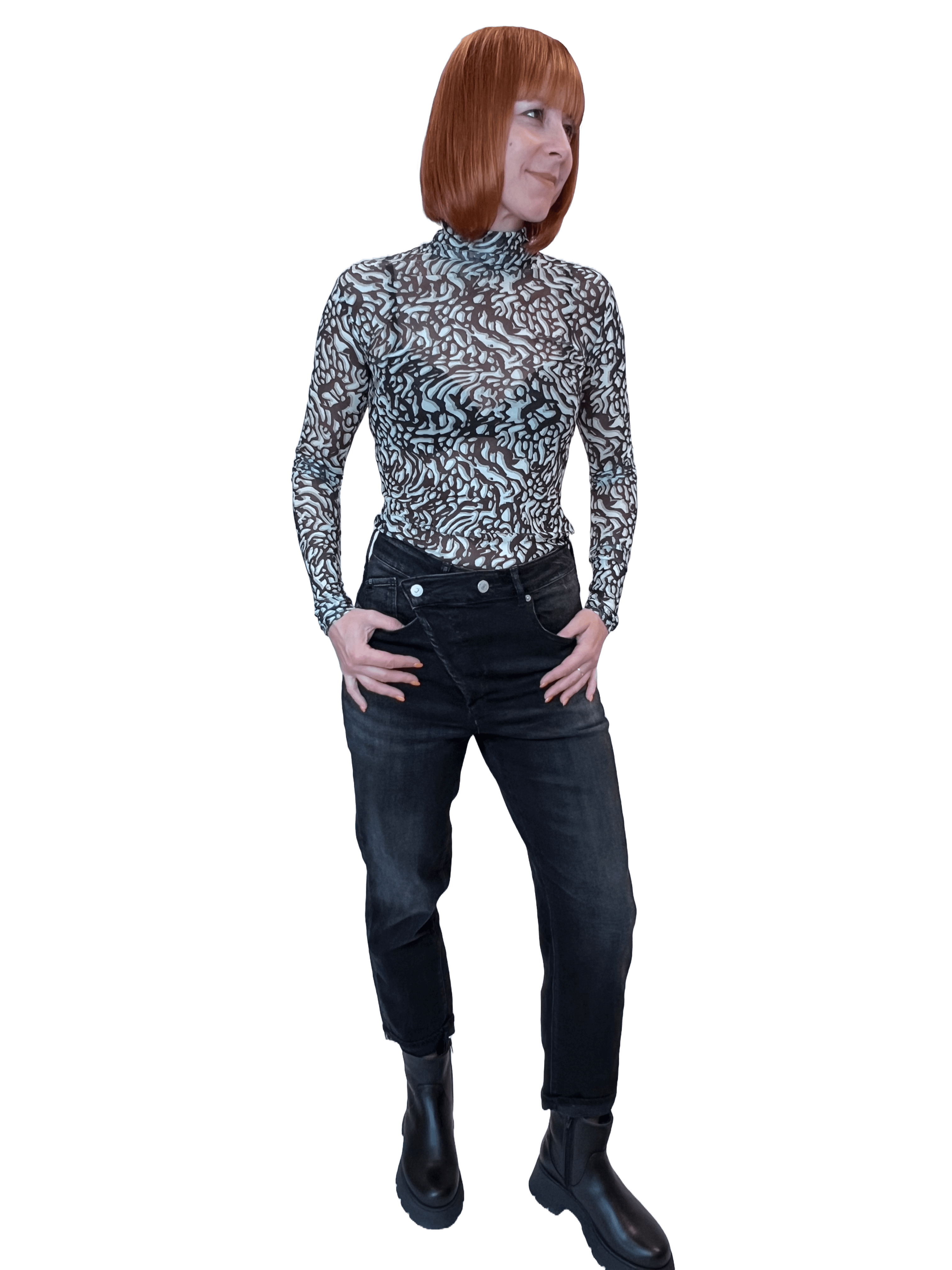 Le Temps des Cerises Cosy Damen Jeans JFCOSY00W1411222