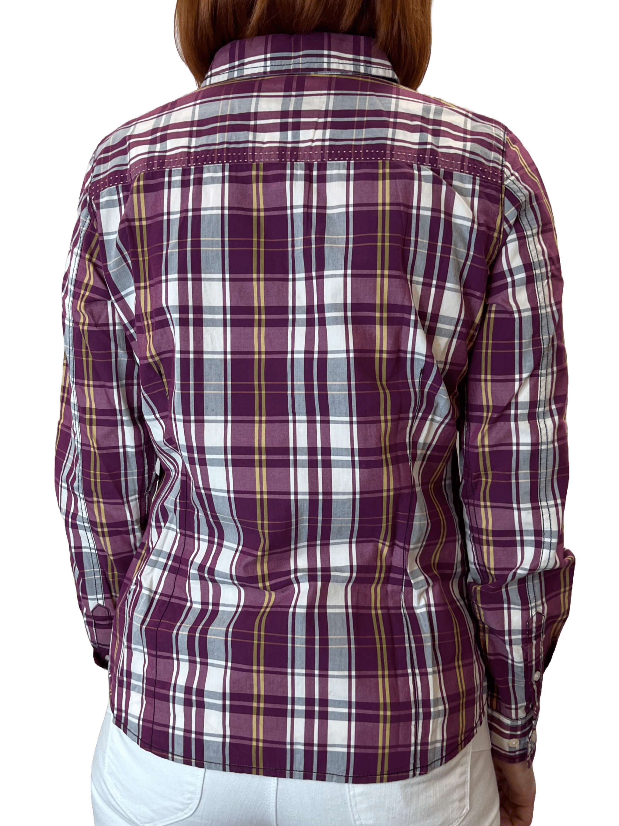 Arqueonautas 778404 Damen Bluse kariert