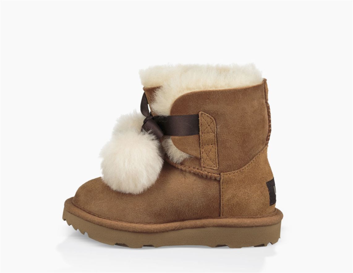 UGG Gita Mädchen Stiefel mit Bommel