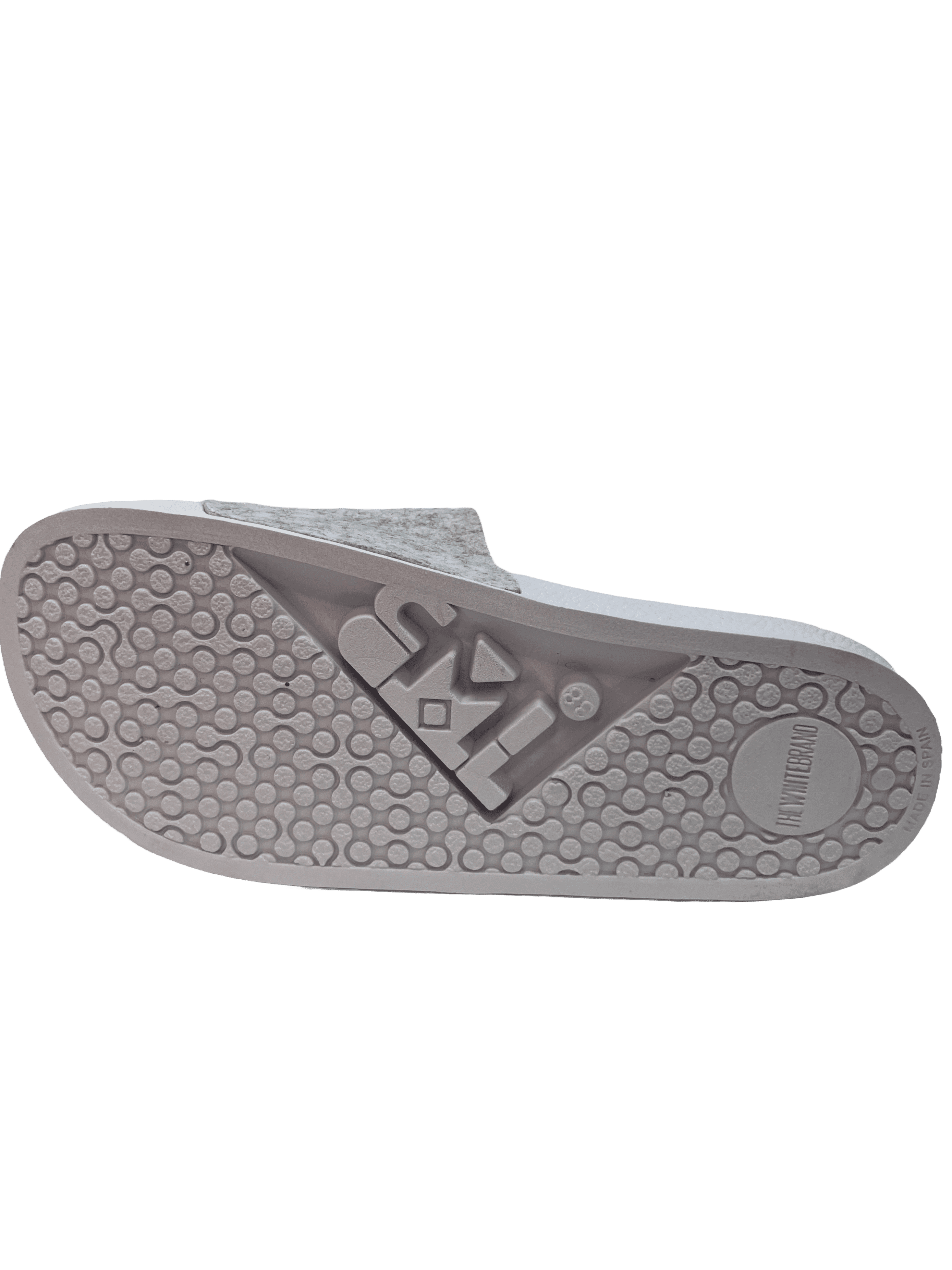 The White Brand Beach Yellow Felt Damen Pantolette
