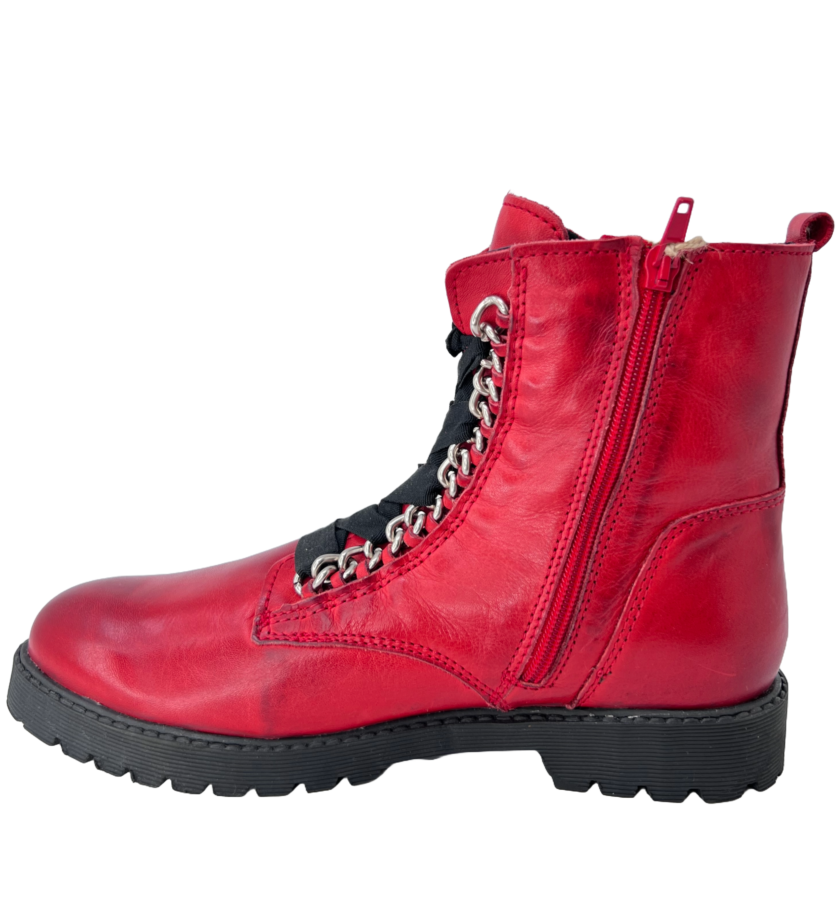 Post Xchange Blondy 225 Damen Schnürrschuhe mit Kettenschnürrung