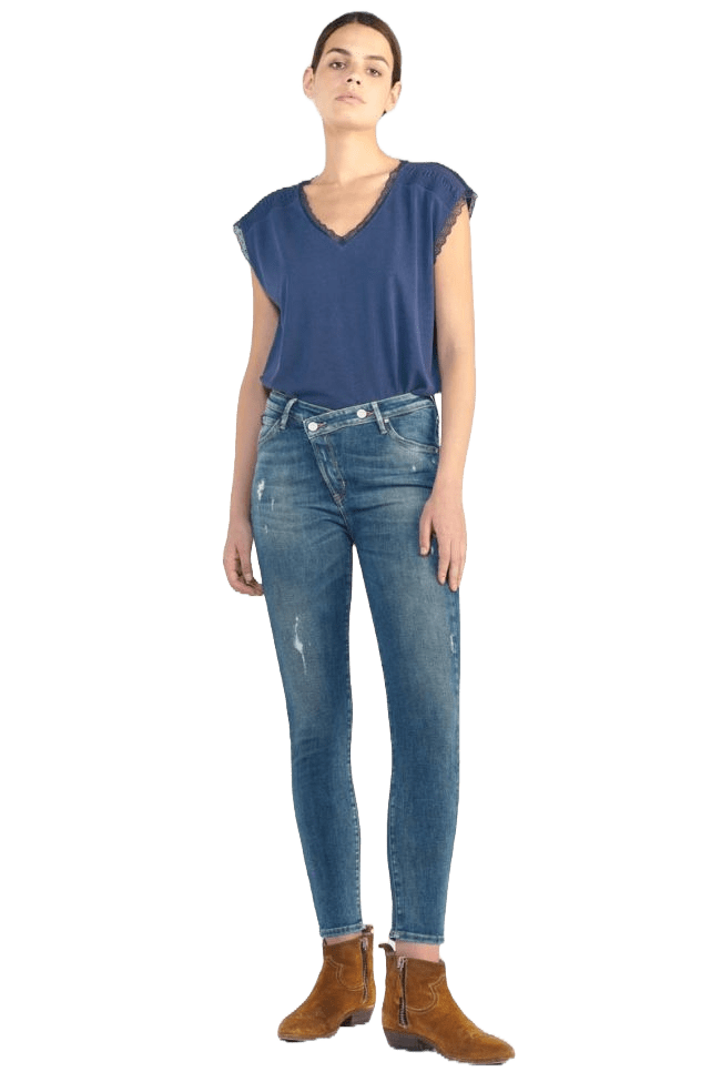 Le Temps des Cerises Power High Damen Jeans JFPOWHICW5118