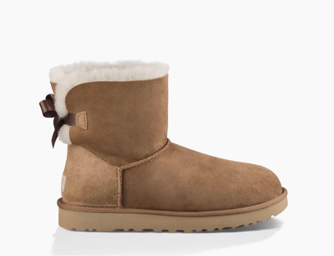 UGG Mini Bailey Bow II Damen Kurzstiefel mit Schleife