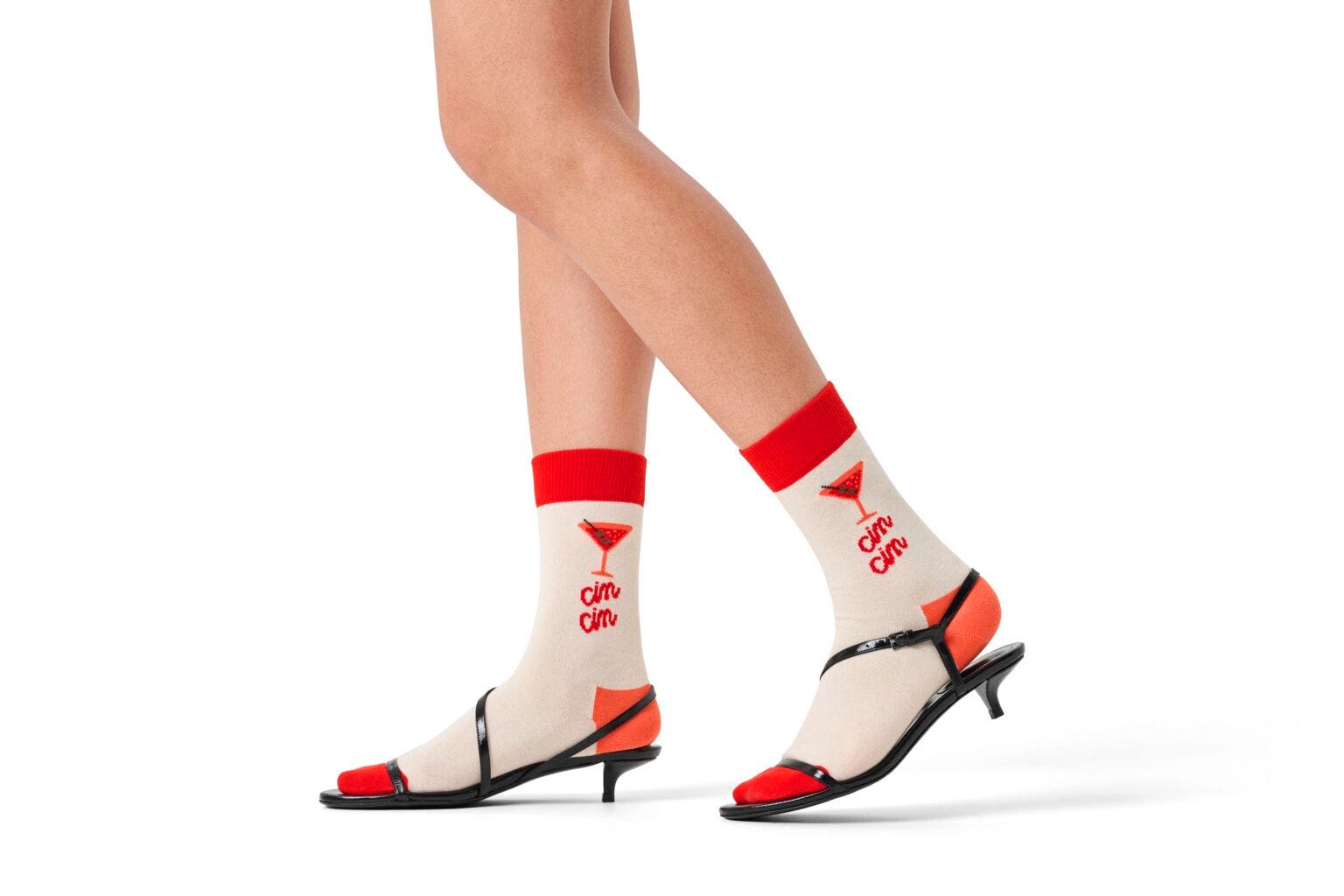 Happy Socks Cin Cin Socken