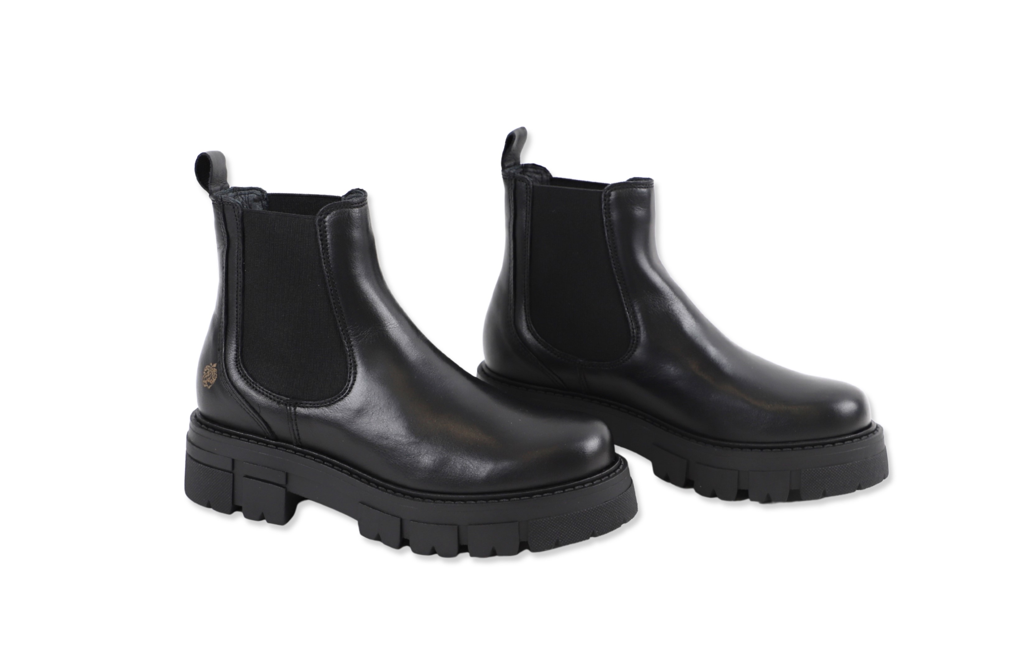 Apple of Eden California Damen Chunky Chelsea Stiefel  Boot
