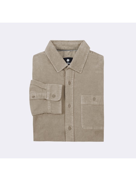 Faguo Onca Woven Cord Herren Hemd 