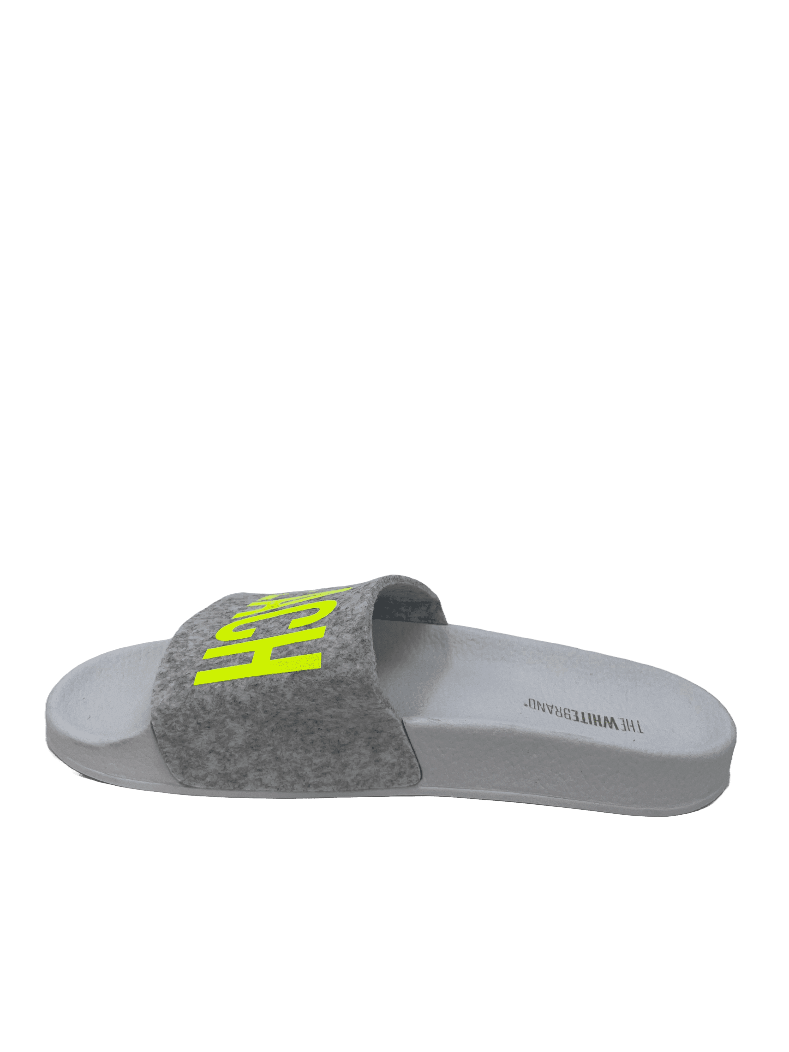 The White Brand Beach Yellow Felt Damen Pantolette