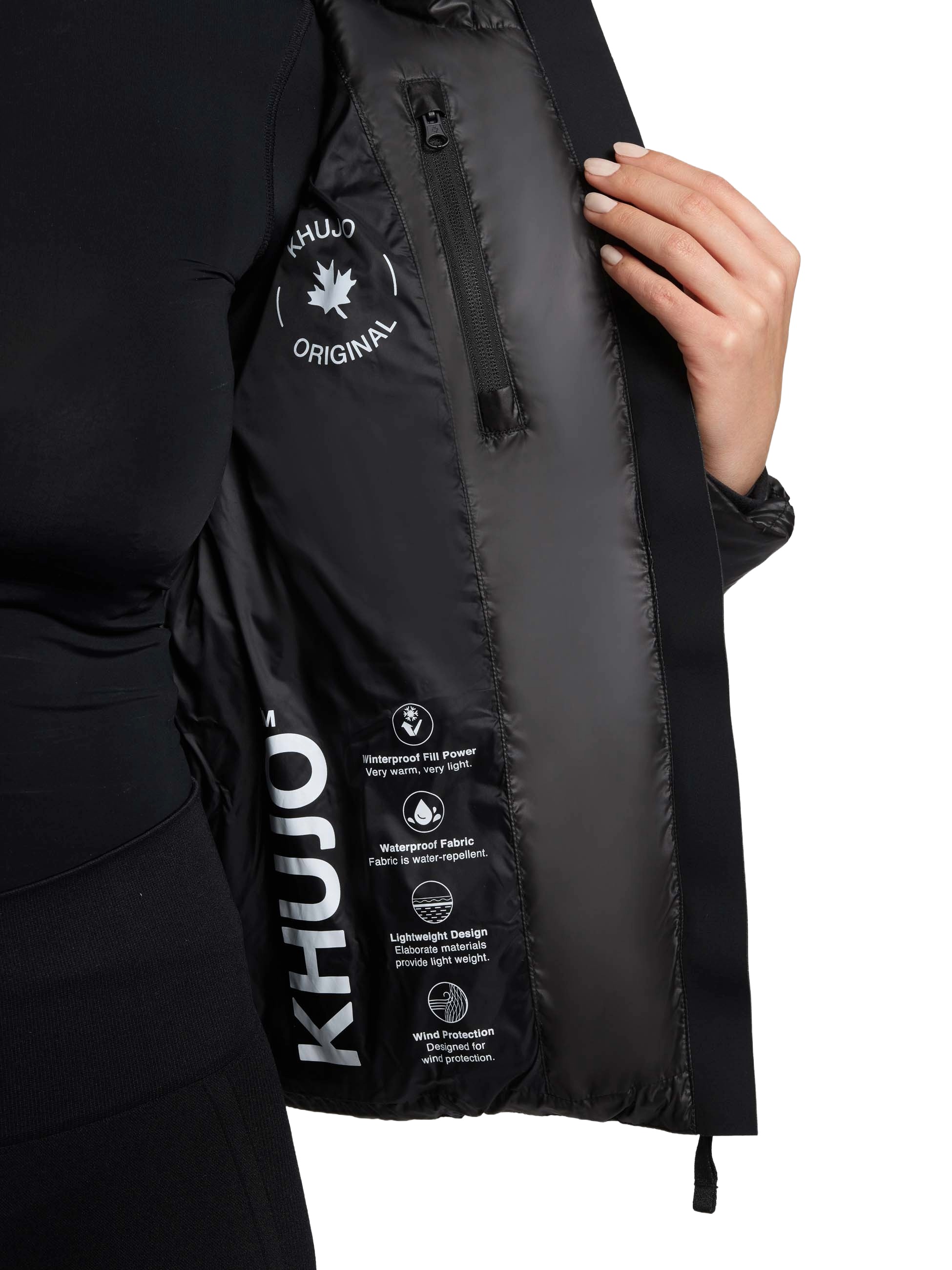 Khujo Enits Shiny Damen Jacke
