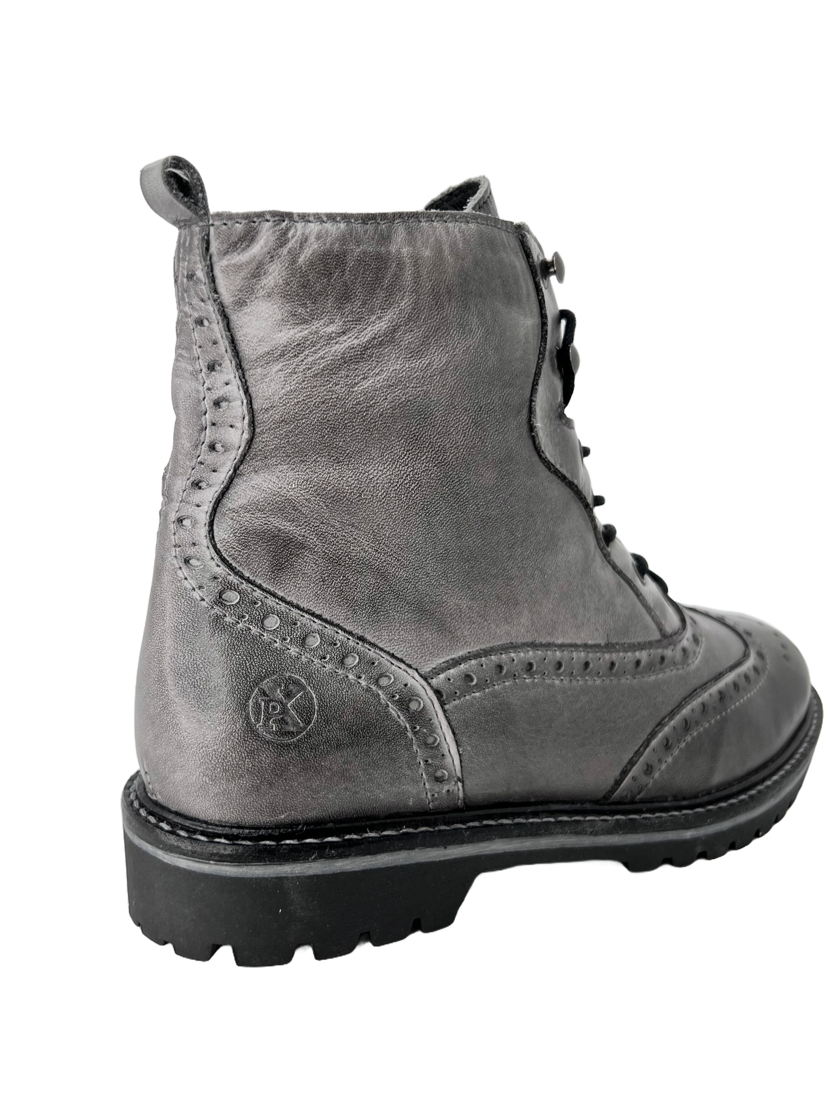Post Xchange Blondy 211 Damen Schnürrstiefel mit Budapester Style