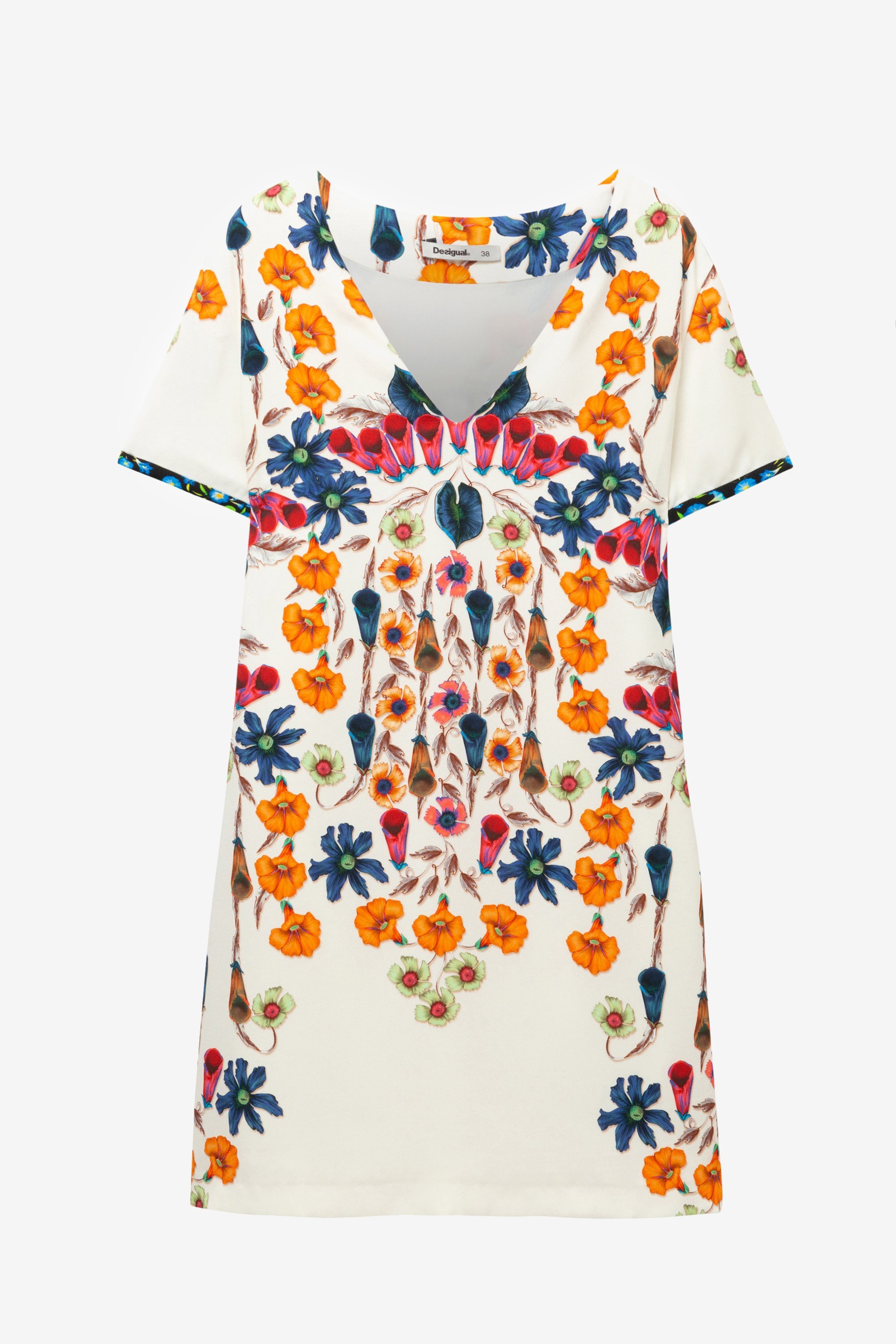 Desigual Vest Cork Damen Blumenkleid