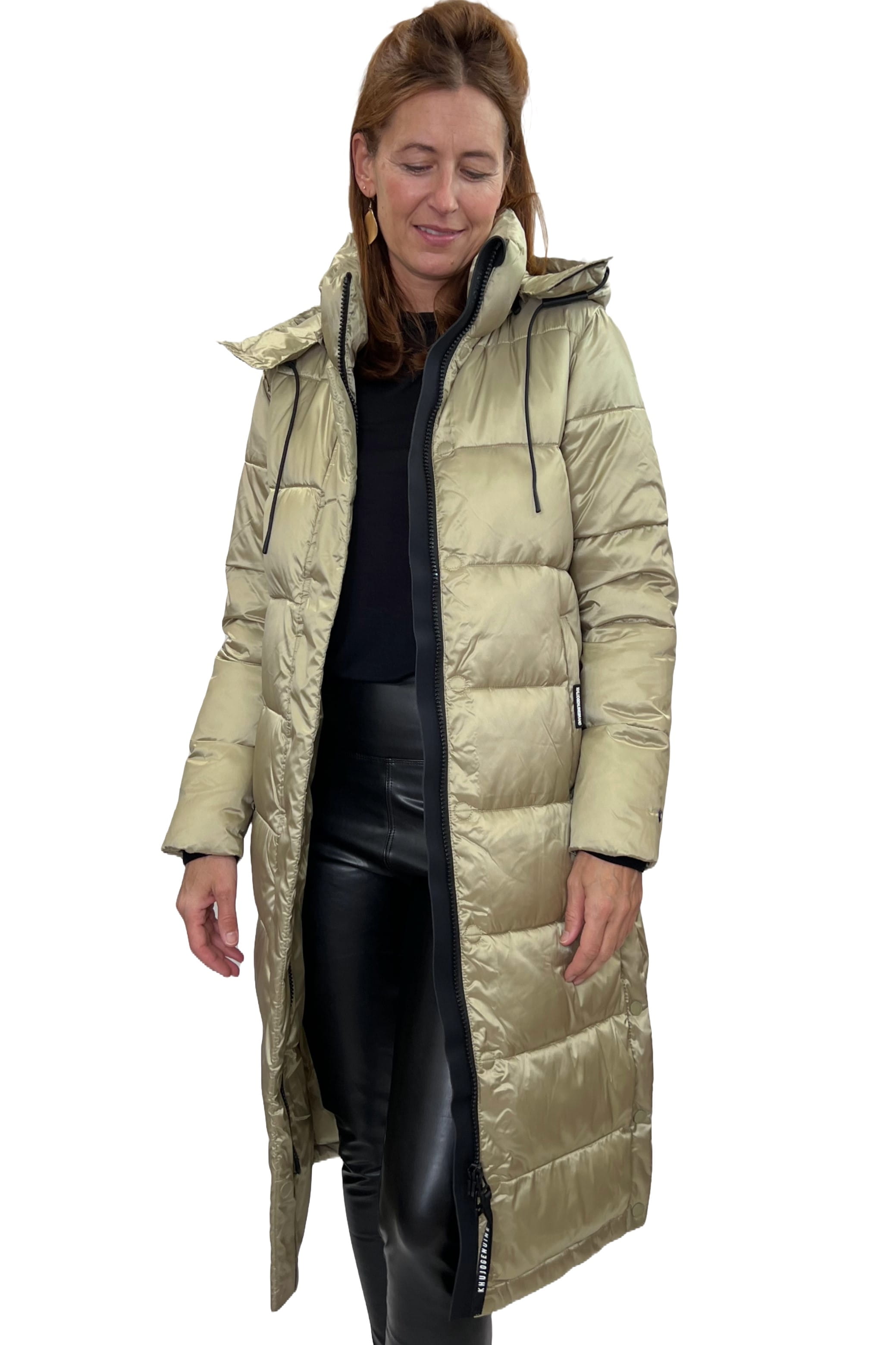 Khujo JULINA Satin Damen Steppmantel