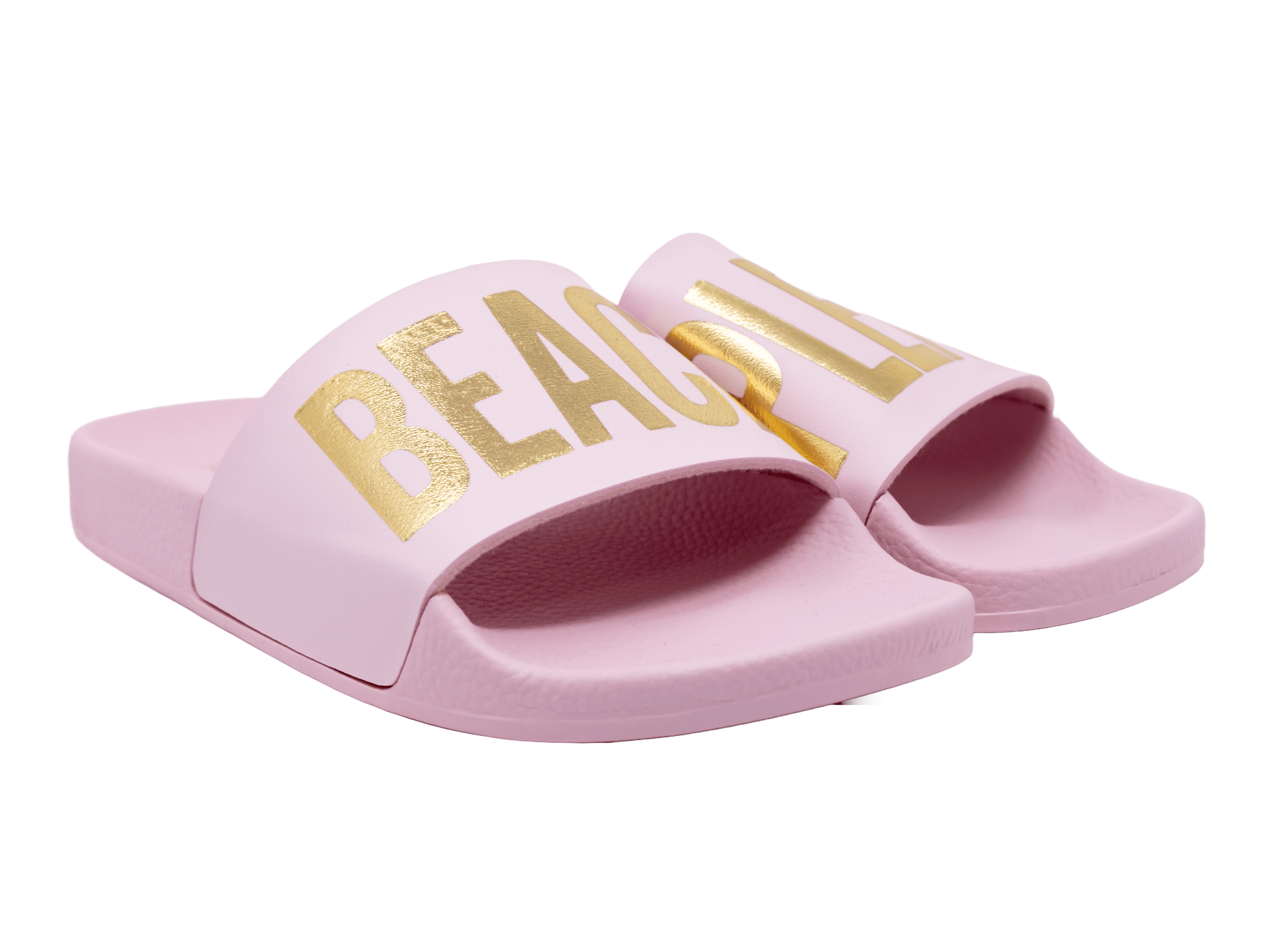 The White Brand Beach pink Damen Pantolette