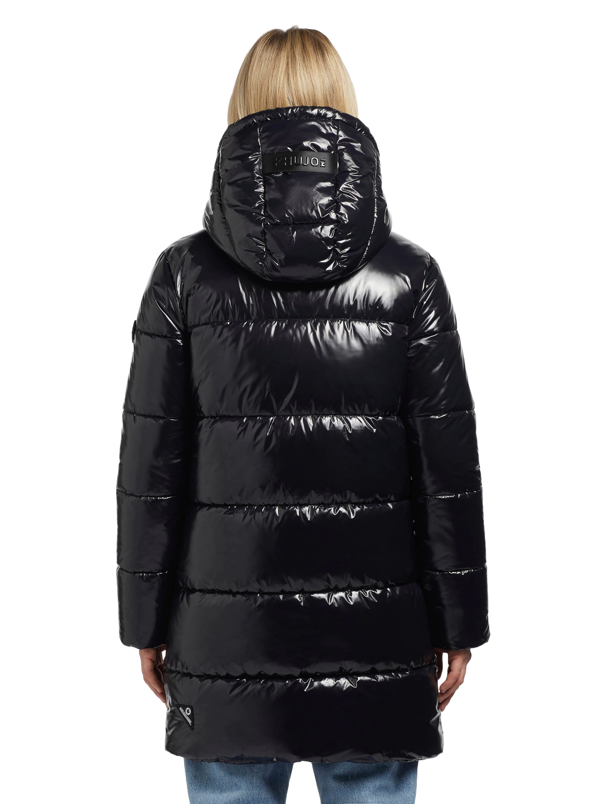 Khujo Jadet Damen Jacke Lackoptik