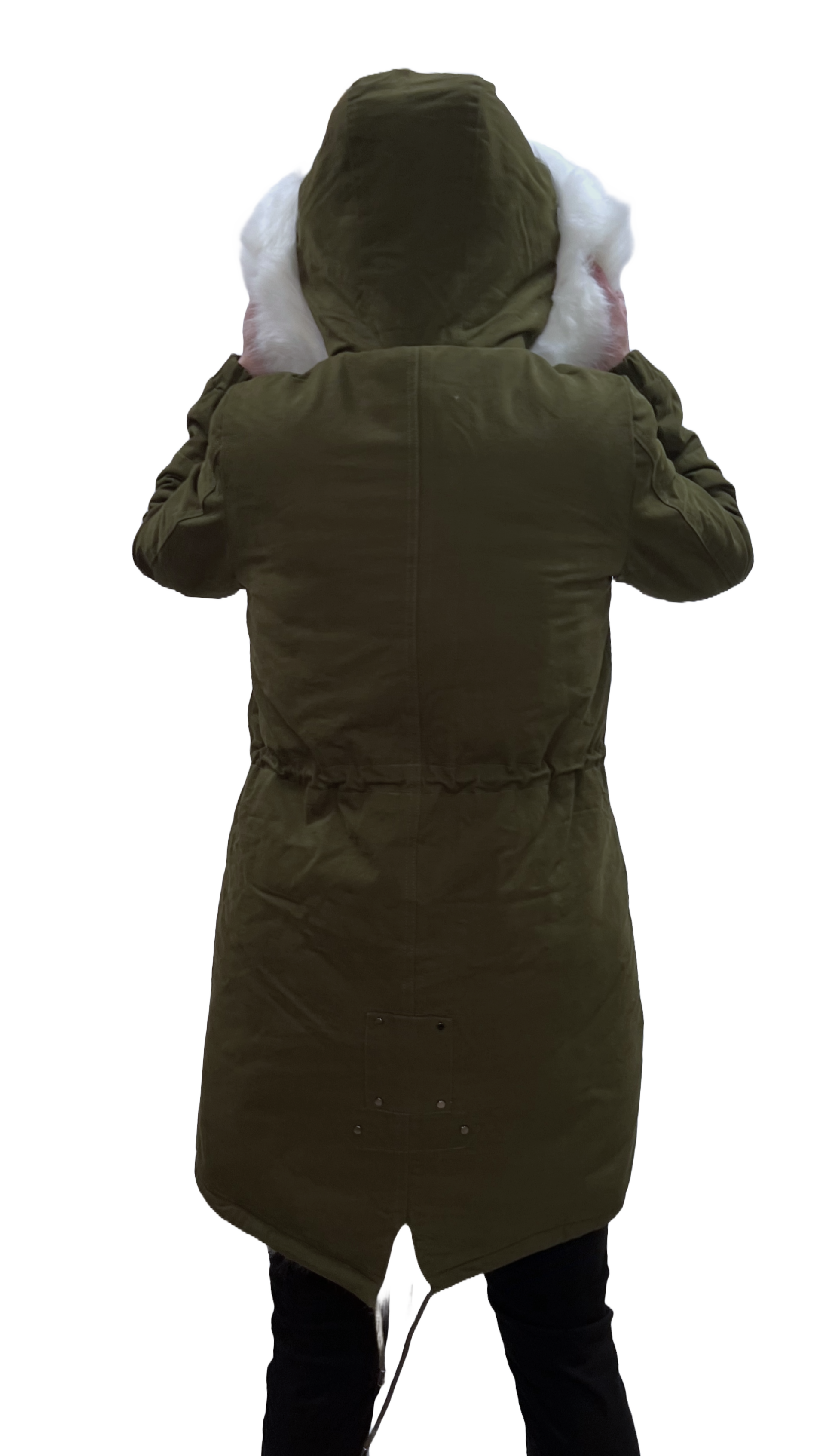 Amy Gee Parka mit Kunstfellfutter
