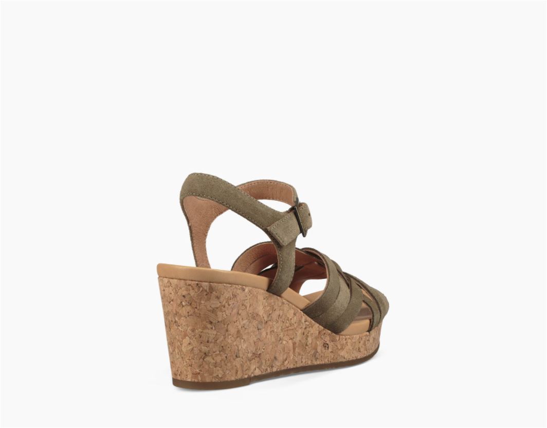 UGG Uma Damen Keil Sandale