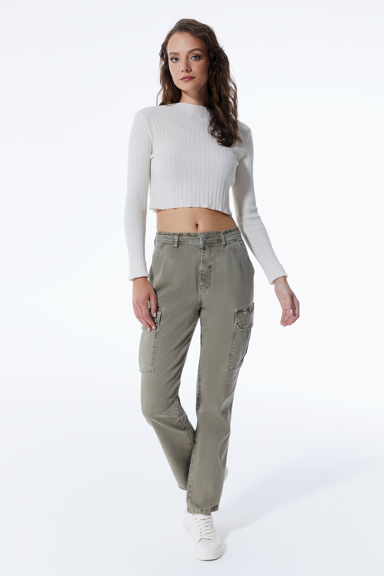 C.O.J. Denim Daphne Damen Cargo Hose