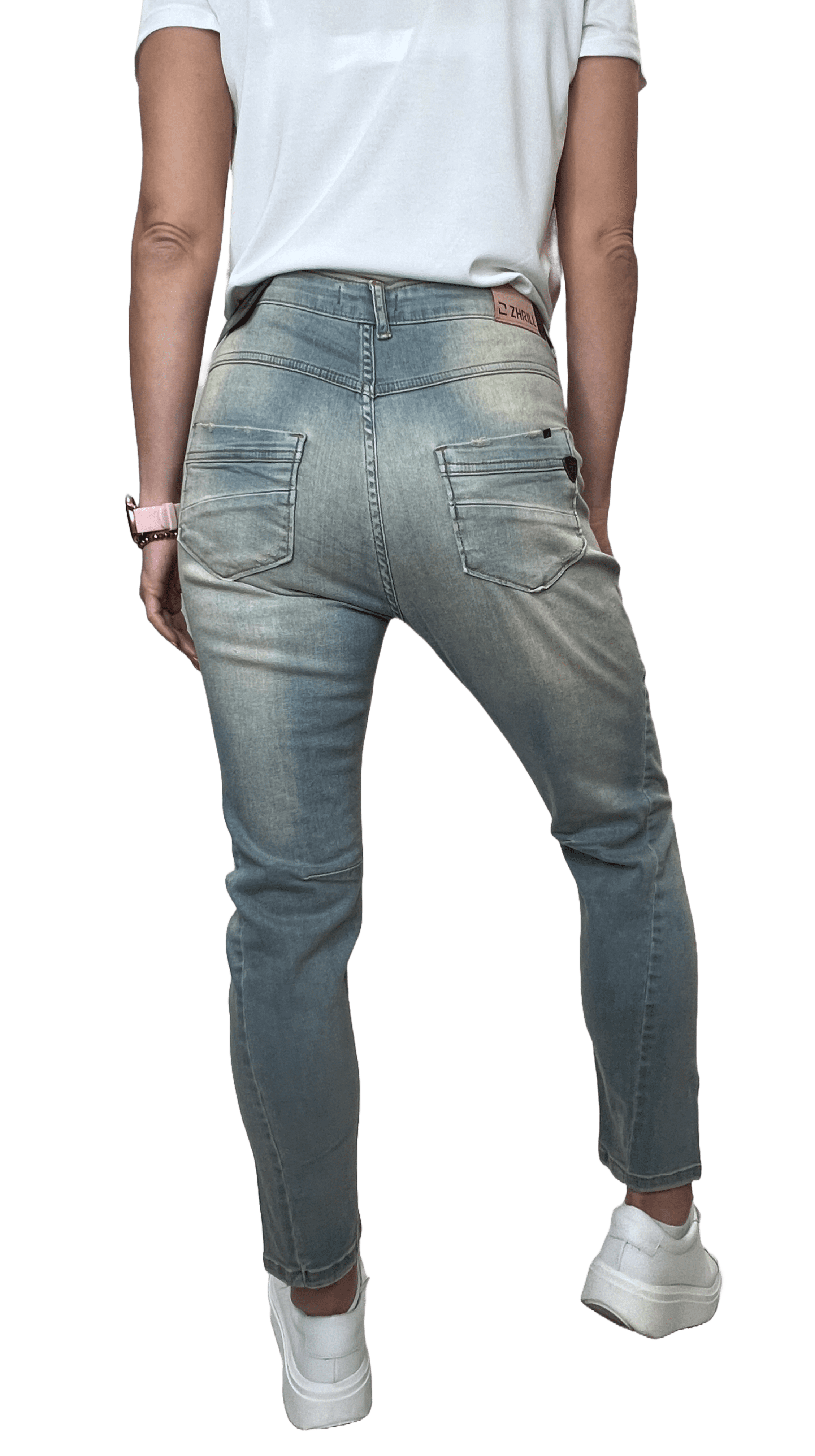 Zhrill Selena W42 Damen Boyfriend Jeans