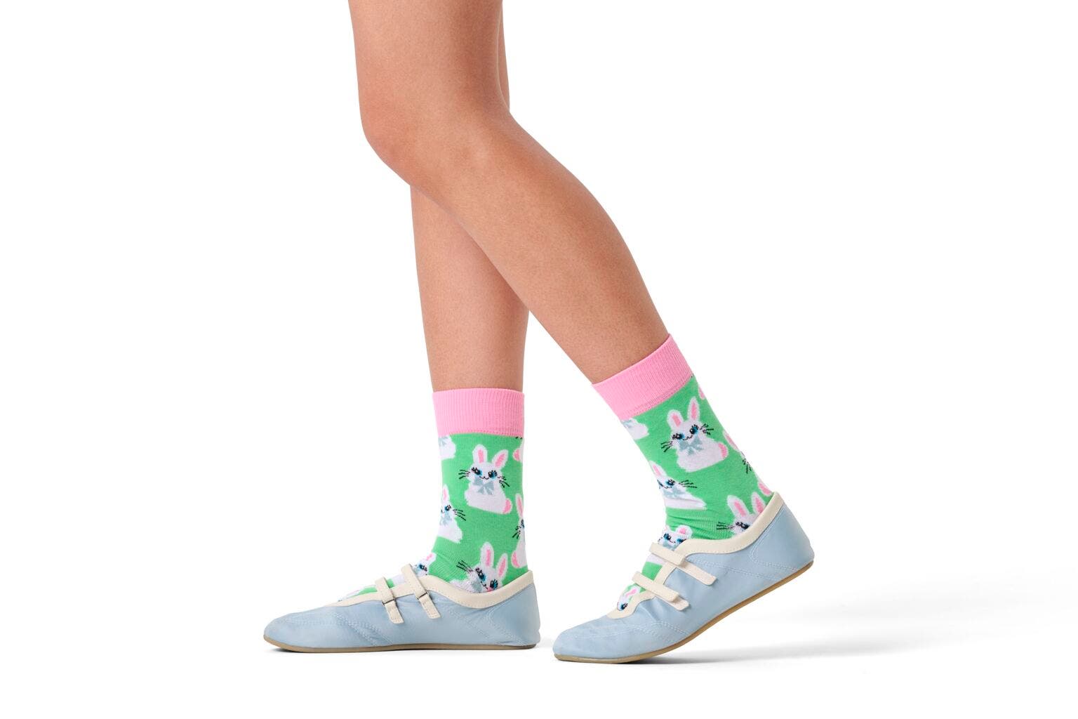 Happy Socks Bunny Socken Pink-green