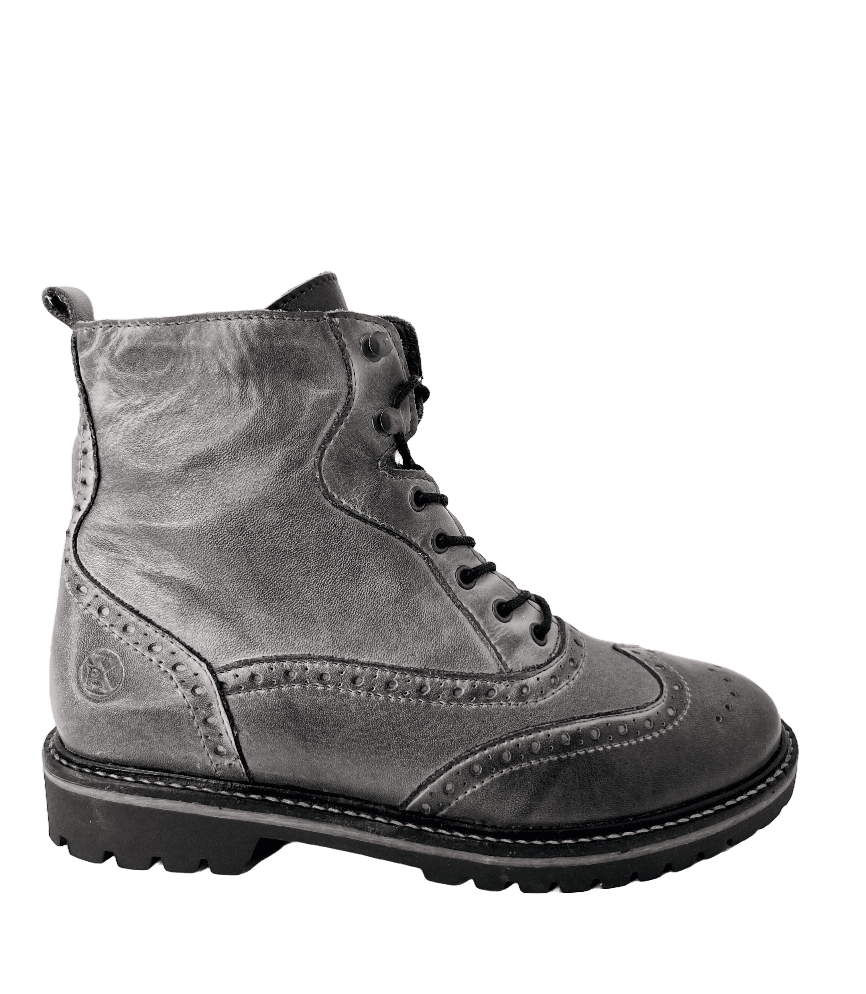 Post Xchange Blondy 211 Damen Schnürrstiefel mit Budapester Style