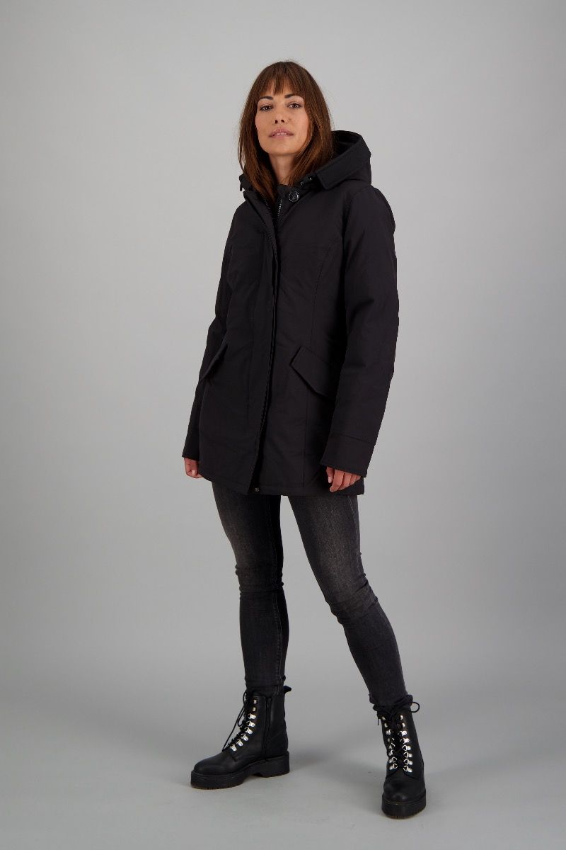 Airforce 2 Pocket Deluxe Parka Technical Softshell Damen Winterjacke