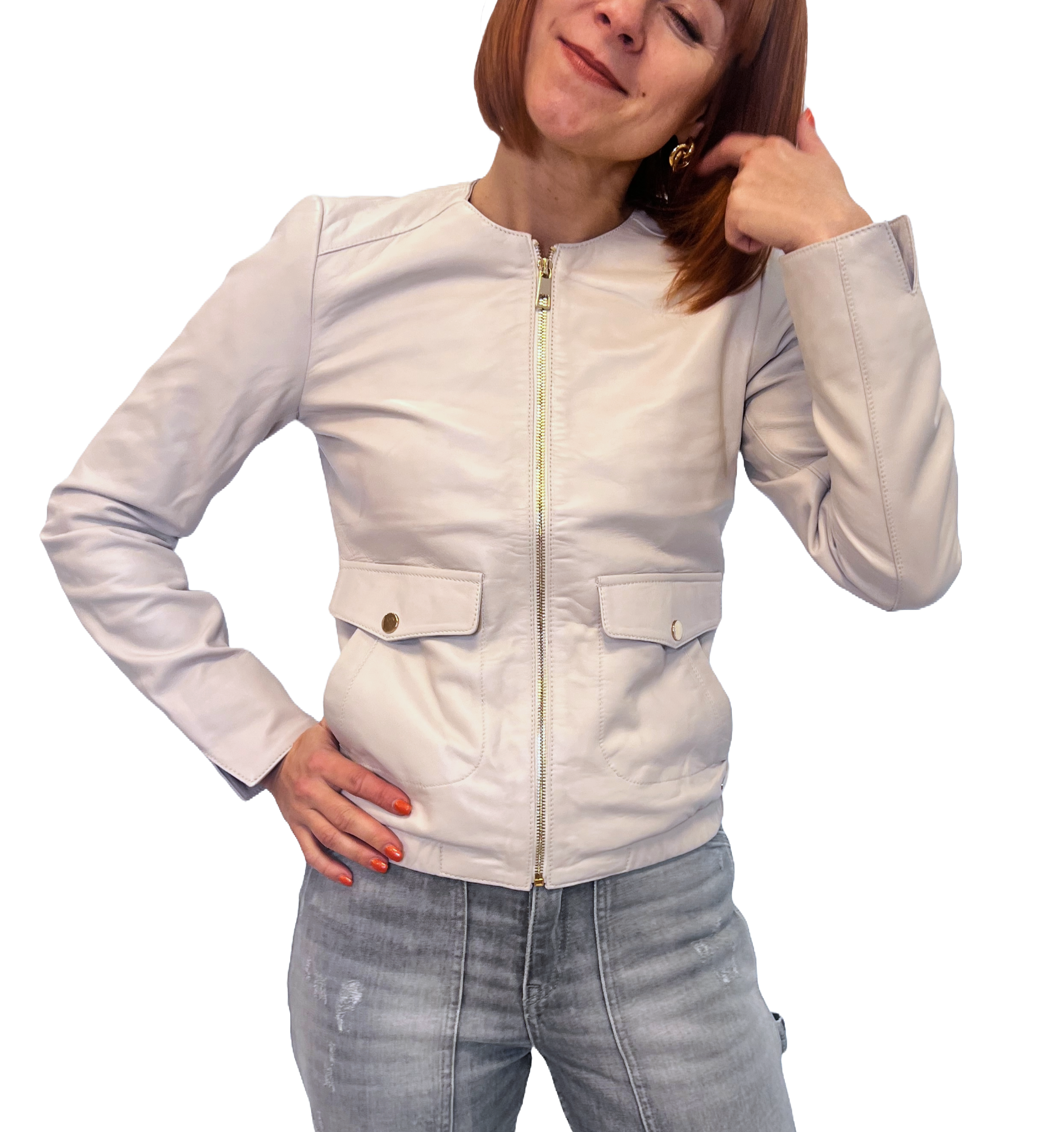 Rino & Pelle Limone Damen Lederjacke