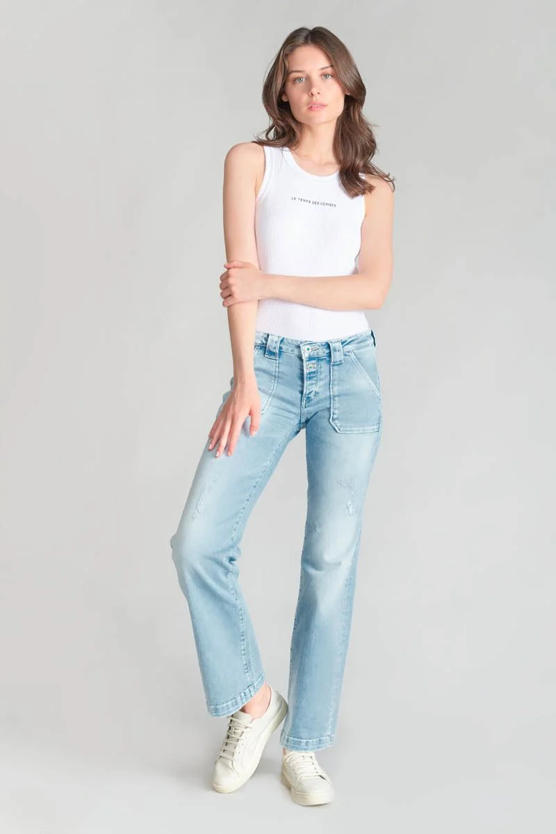 Le Temps des Cerises Flare Damen Jeans JFFLARE0W3111