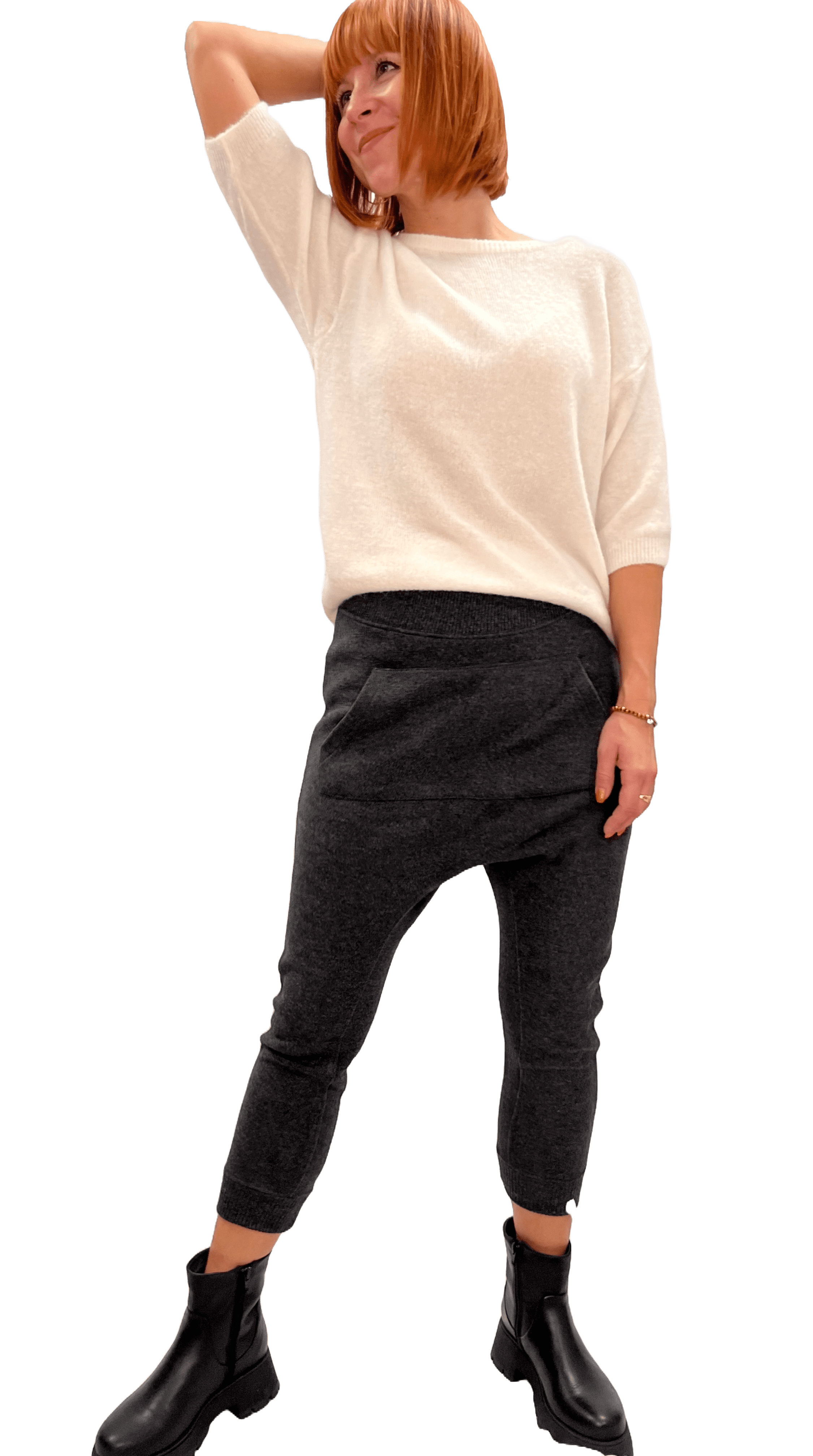 Cotton Candy 1173 Pa-01 Damen Baggy Hose