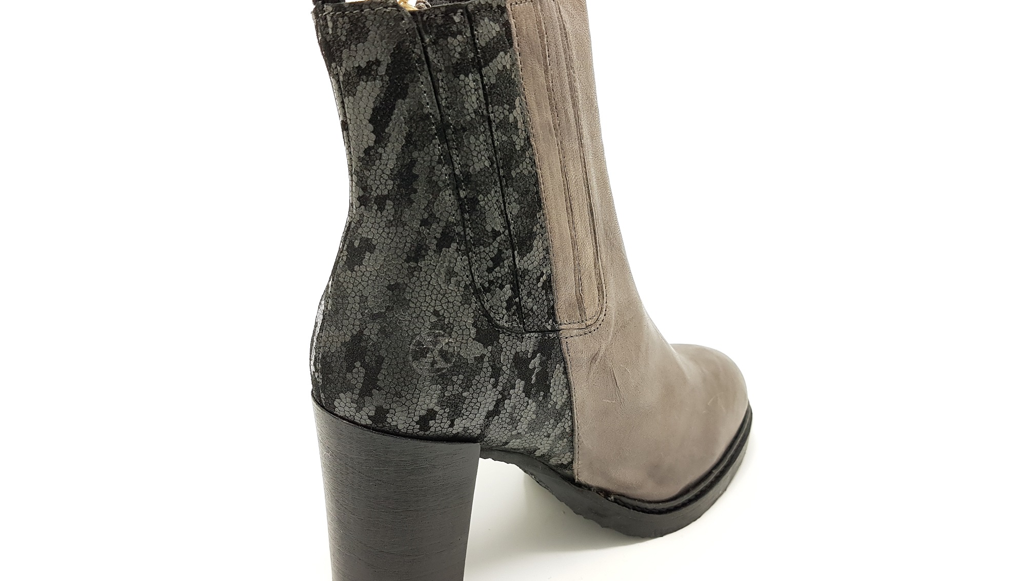Post Xchange Bowie Damen Stiefelette mit Snake Print