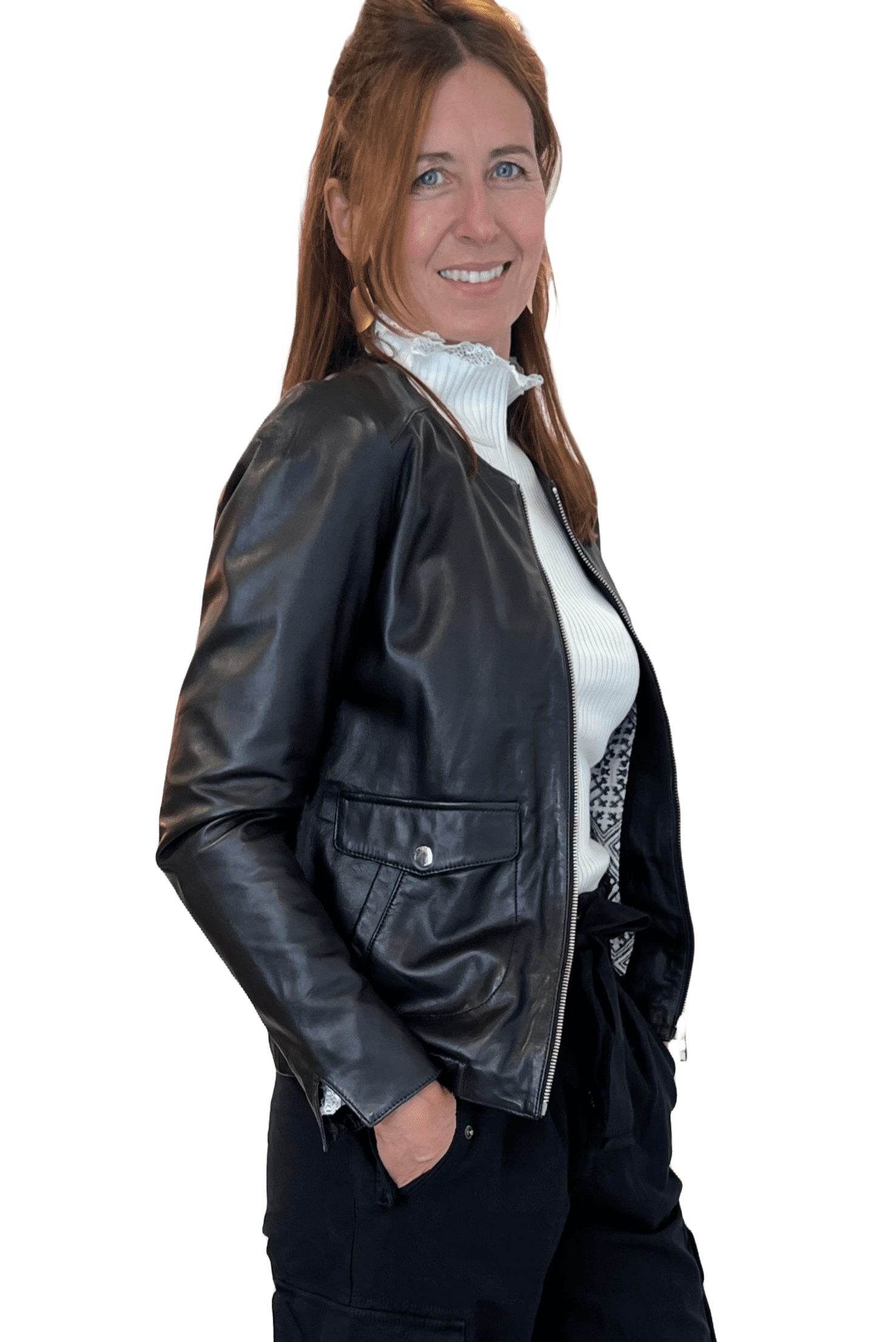 Rino & Pelle Limone Damen Lederjacke