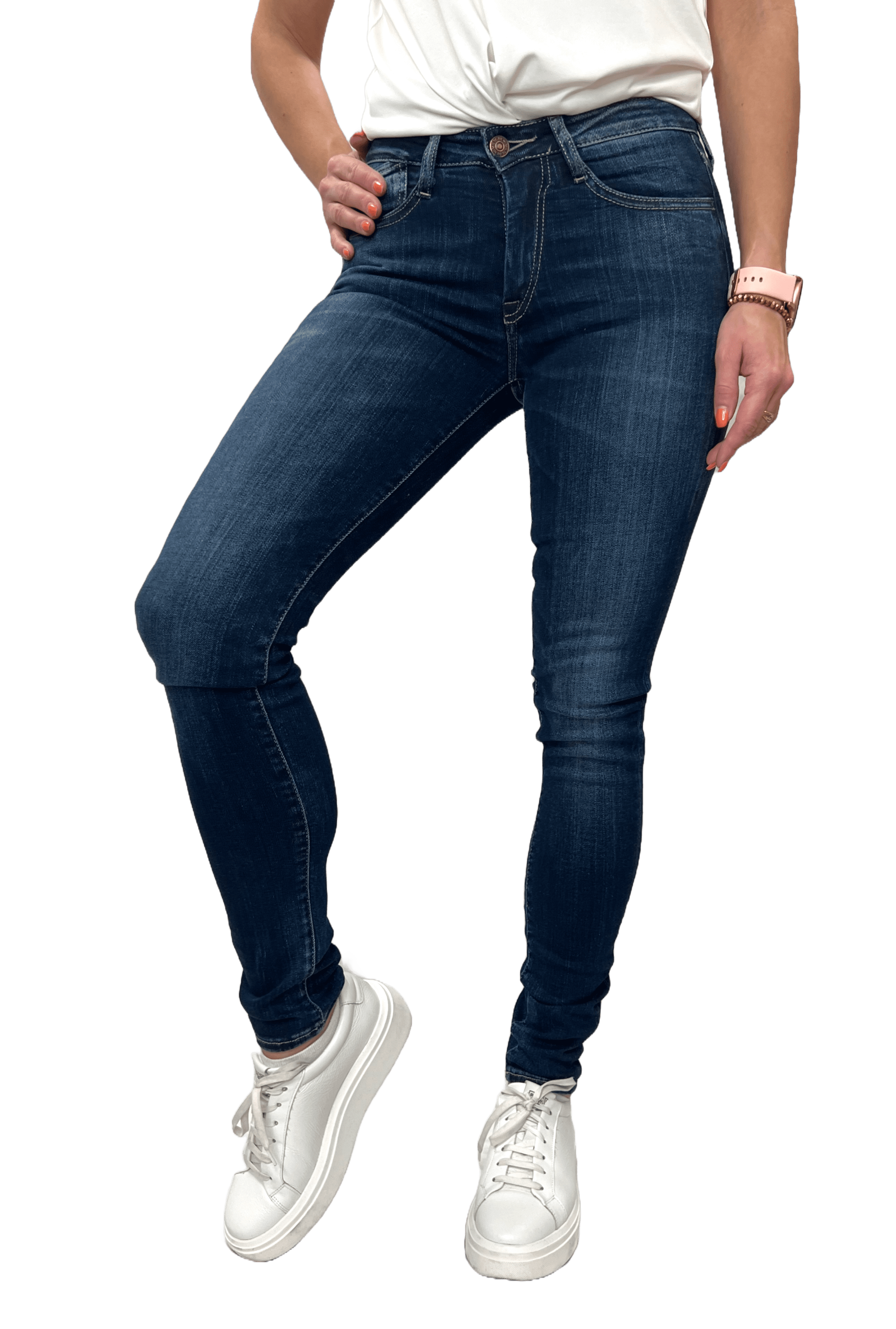 Le Temps des Cerises JFPOWERHICW1342222 Power High C Damen Jeans