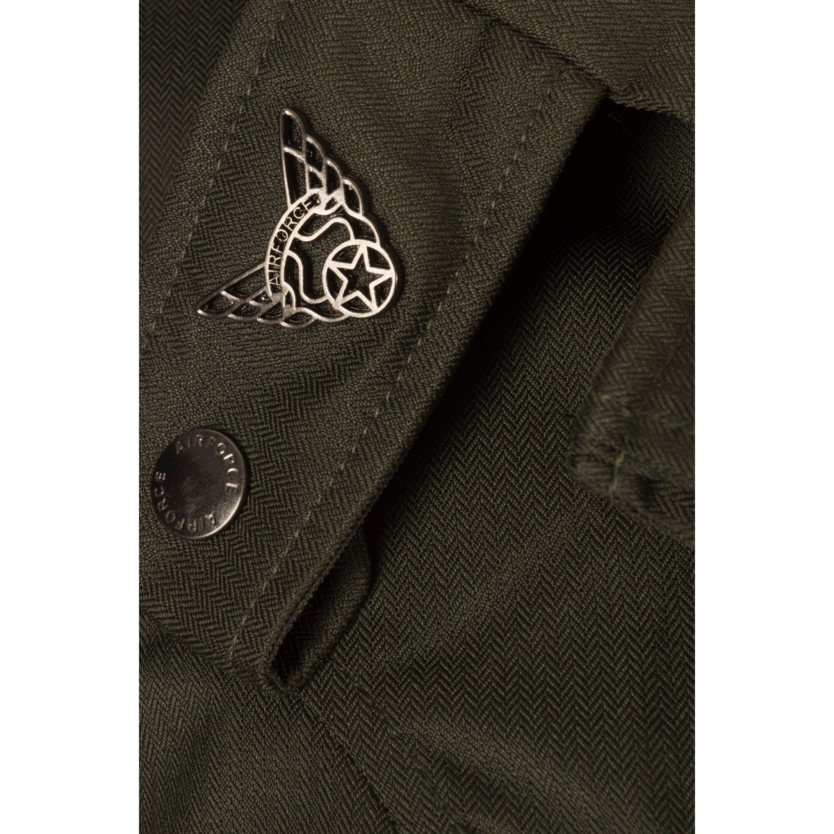 Airforce 2 Pocket Herringbone Damen Jacke