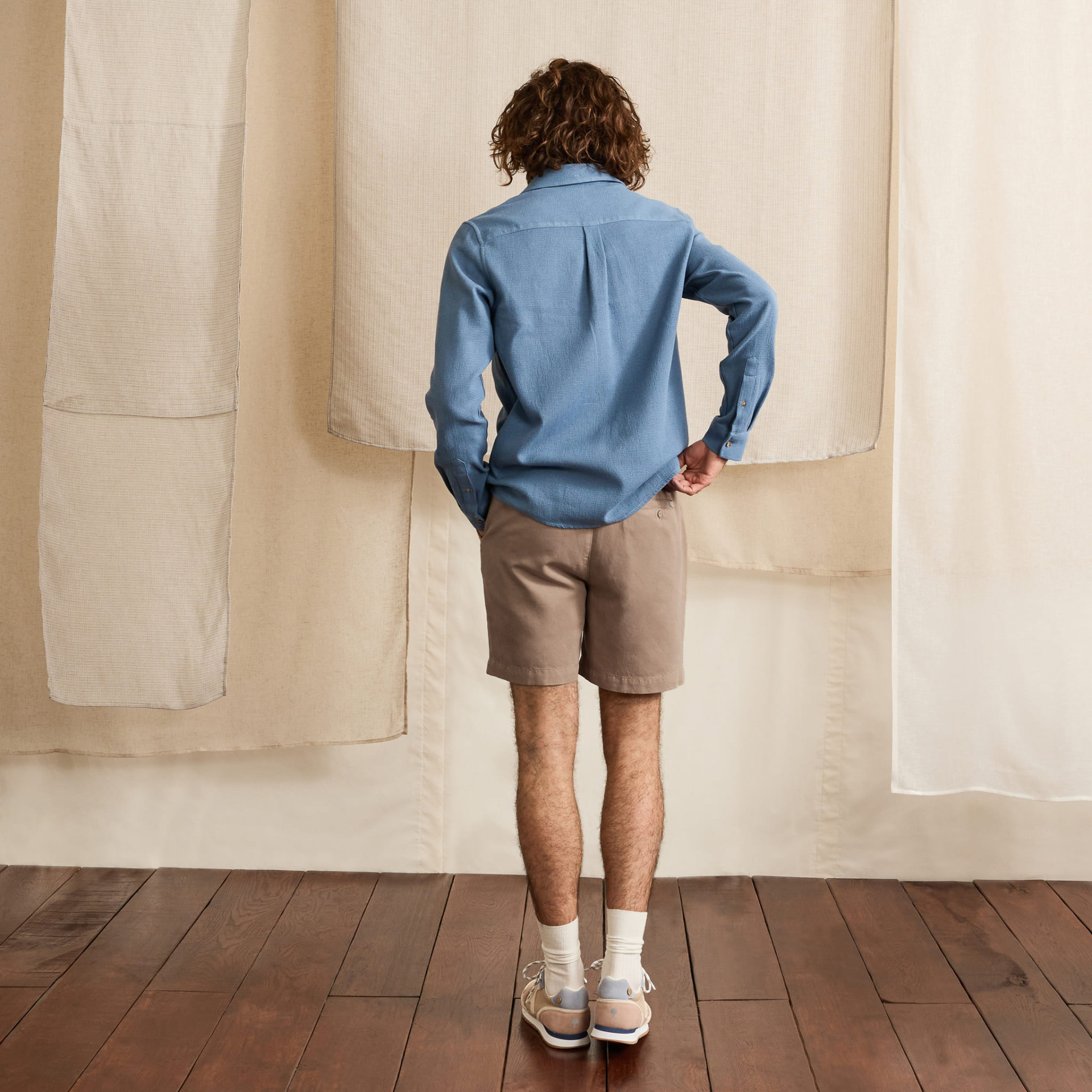 Faguo Chevre Woven Herren Shorts  