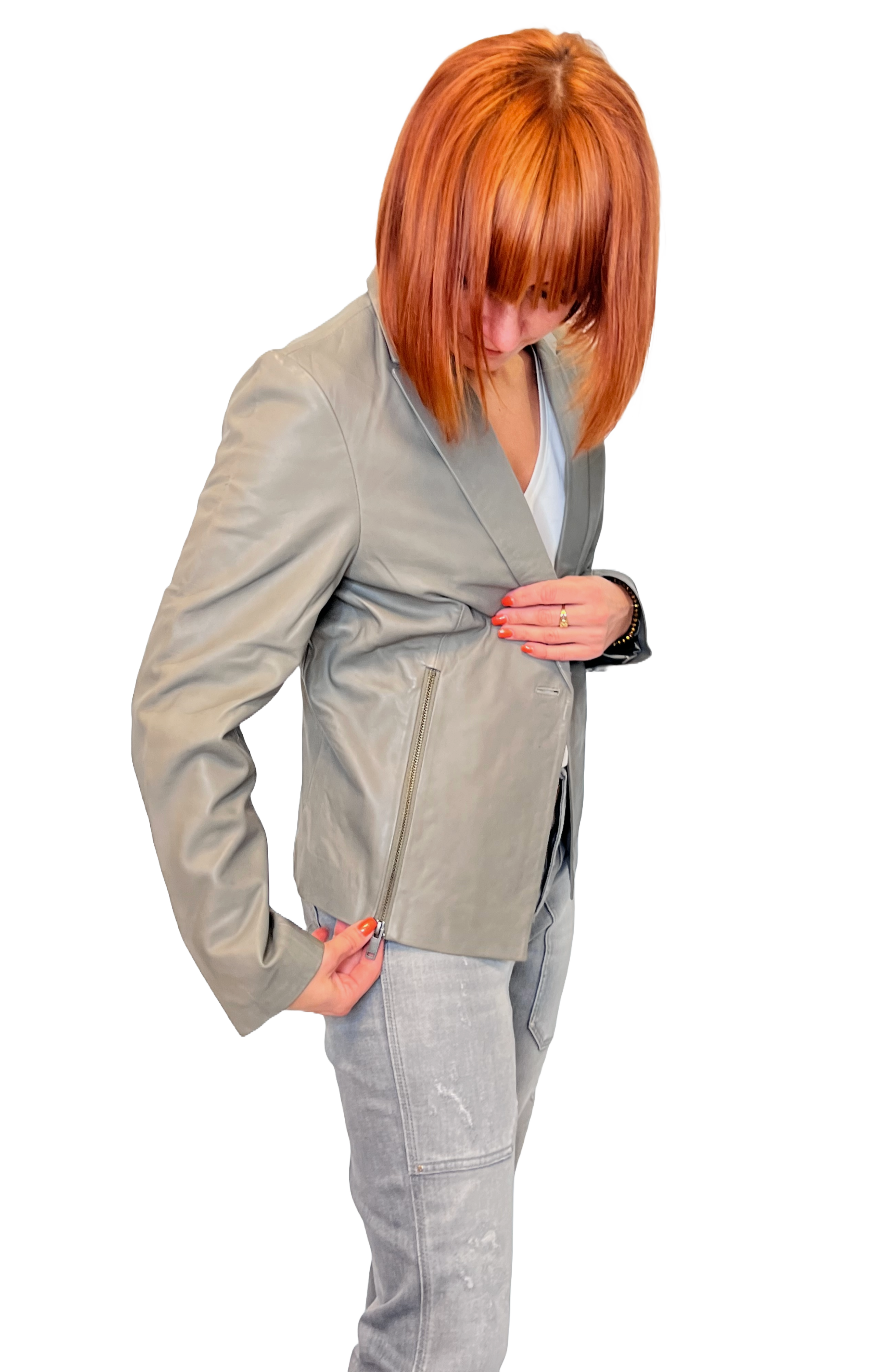 Rino & Pelle Caatje Damen Lederblazer