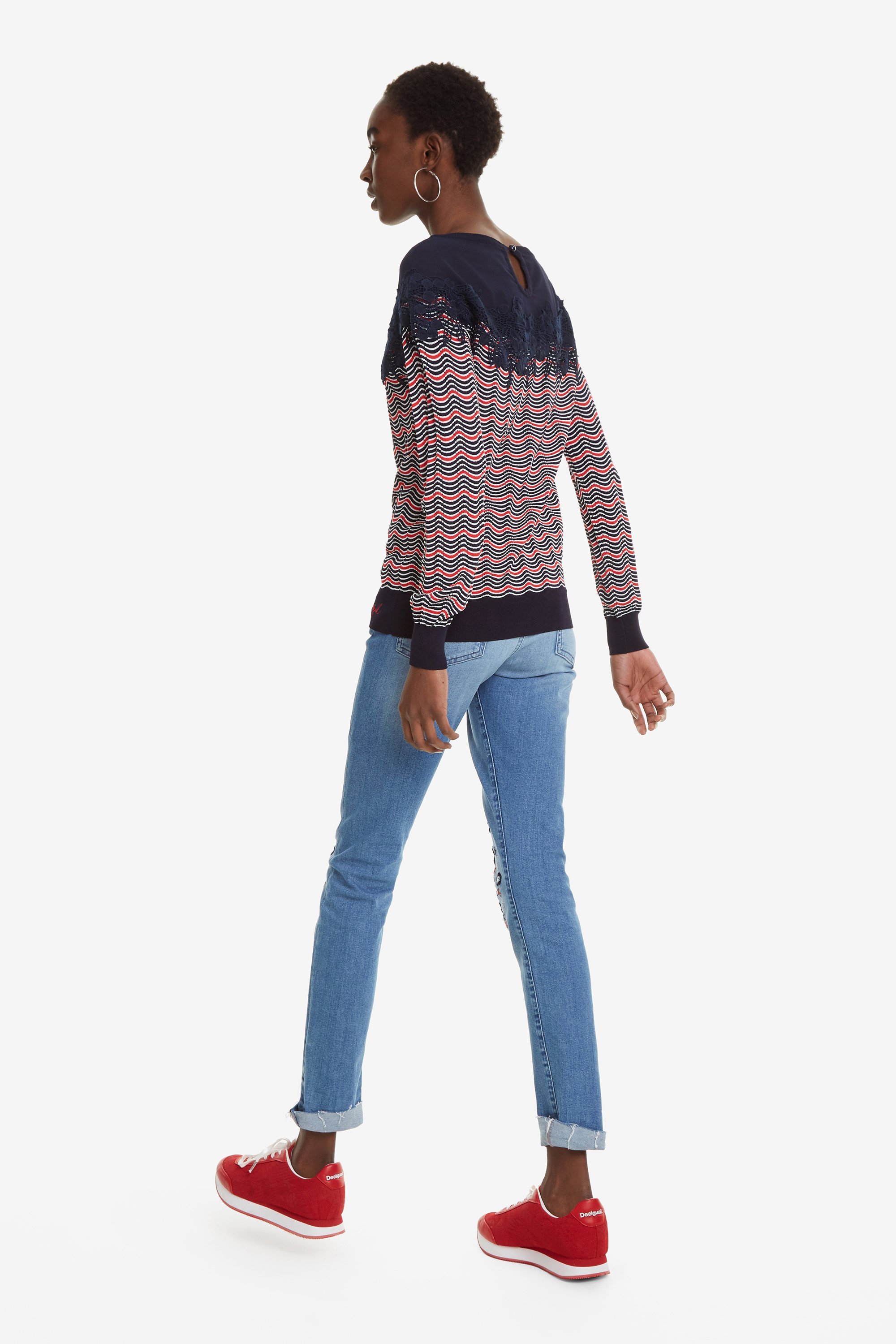Desigual Jers Laura Damen Pullover
