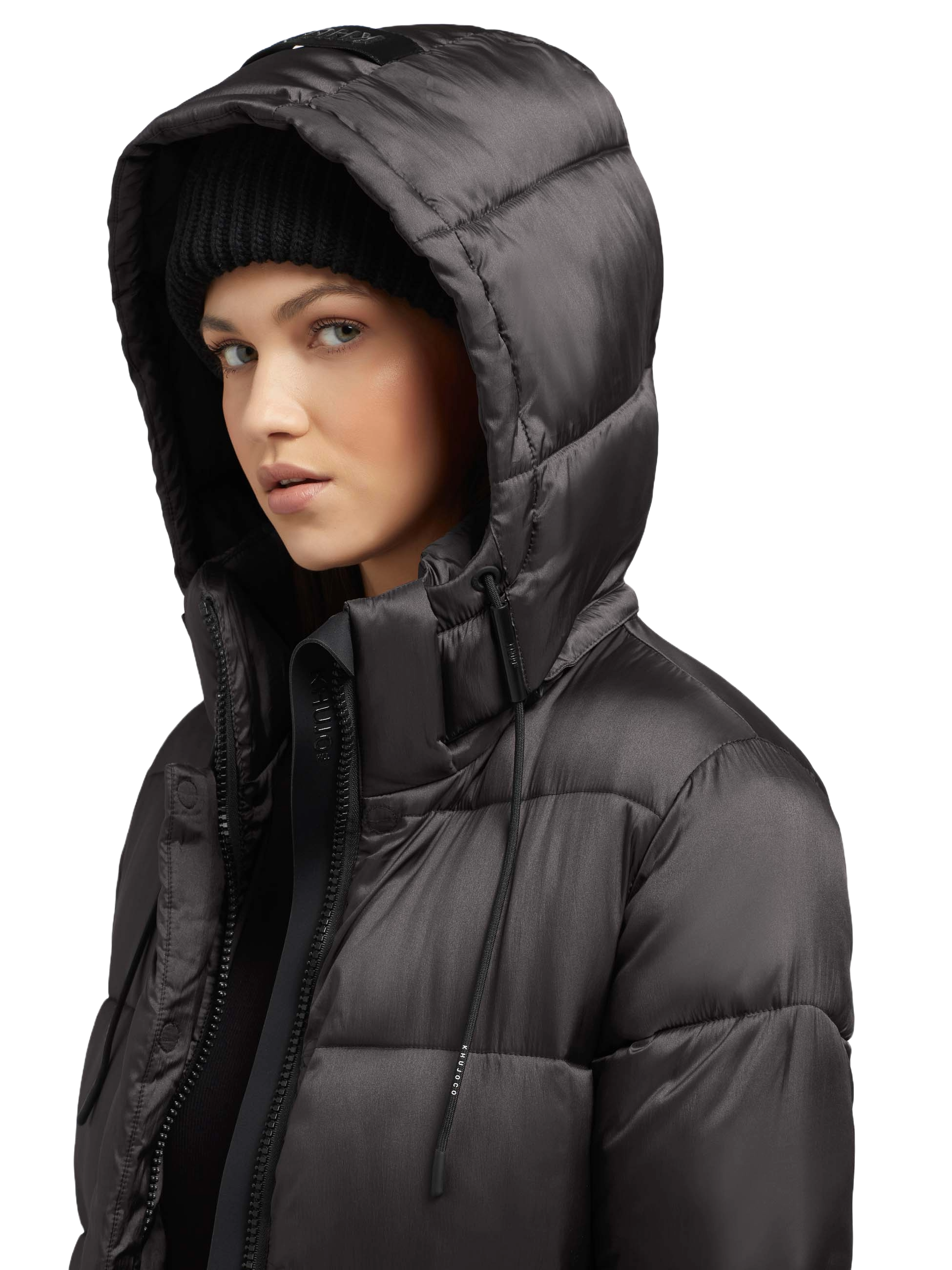 Khujo JULINA Satin Damen Steppmantel