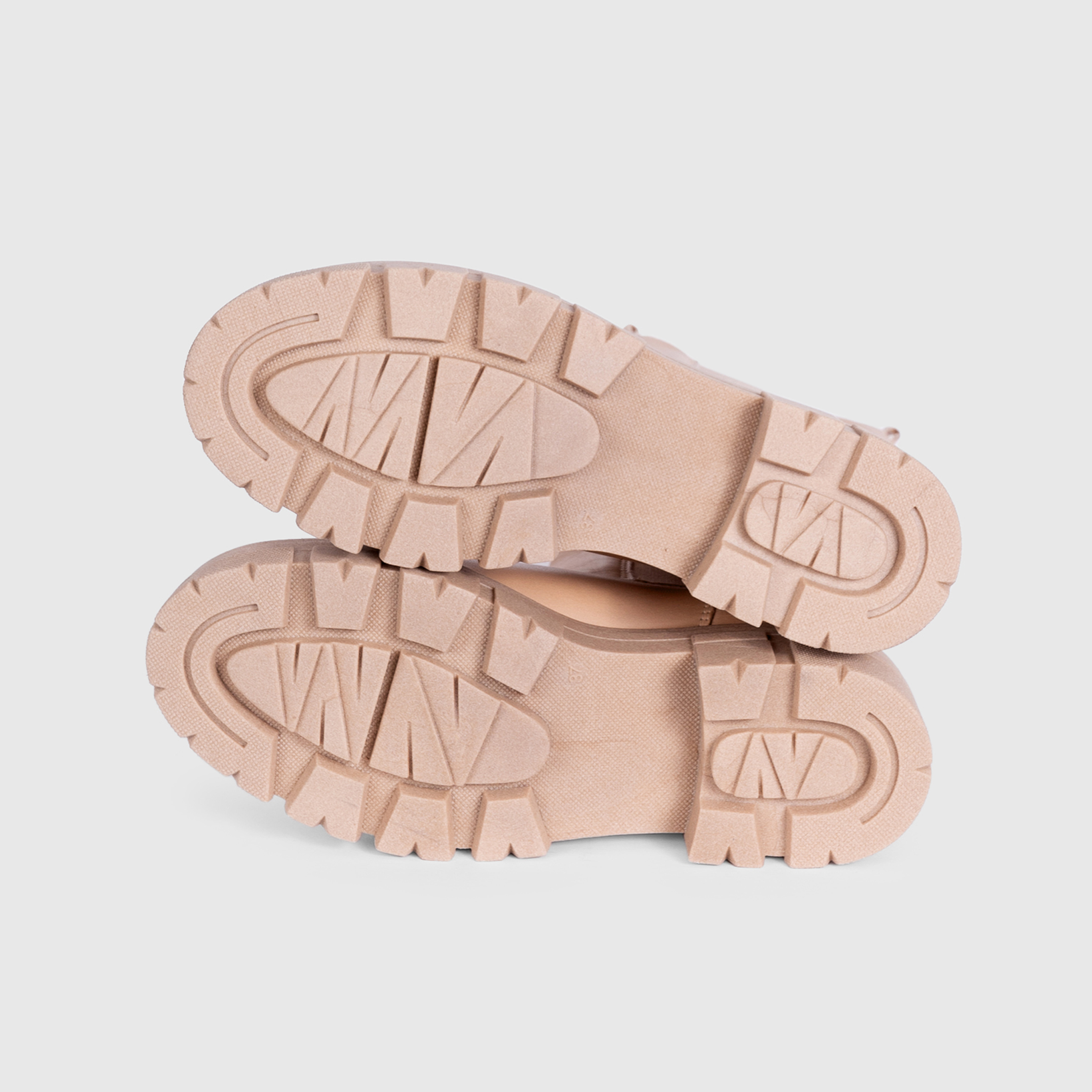 Apple of Eden Cher Damen High Chelsea Stiefel - glatt Leder