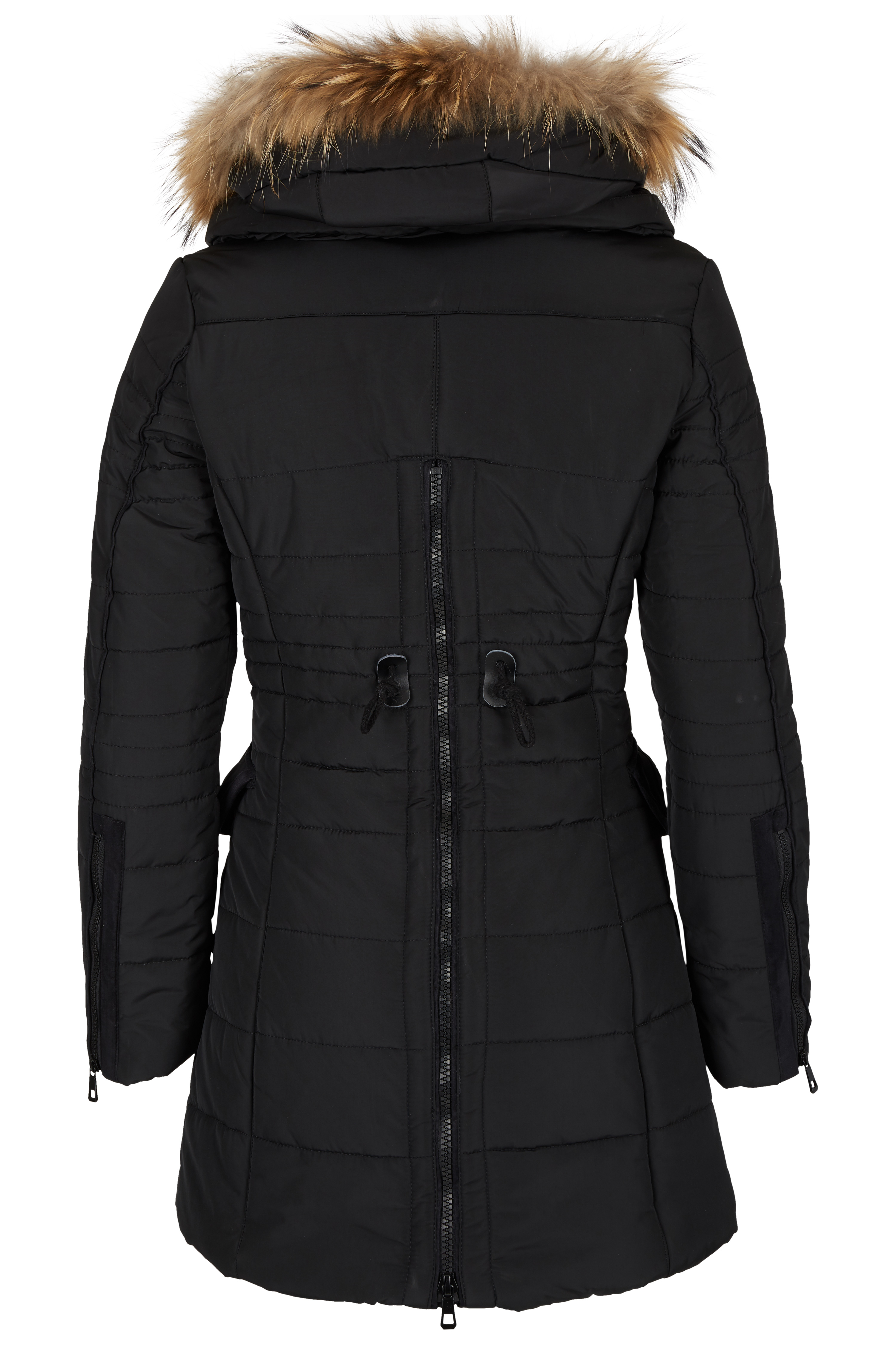 Amy Gee Daunenjacke mit Echtfellkragen