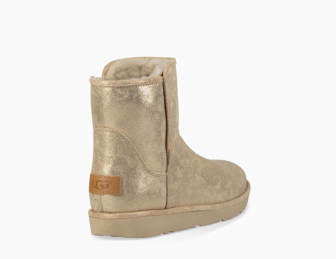 UGG Abree Mini Stardust Damen Stiefel - -gold