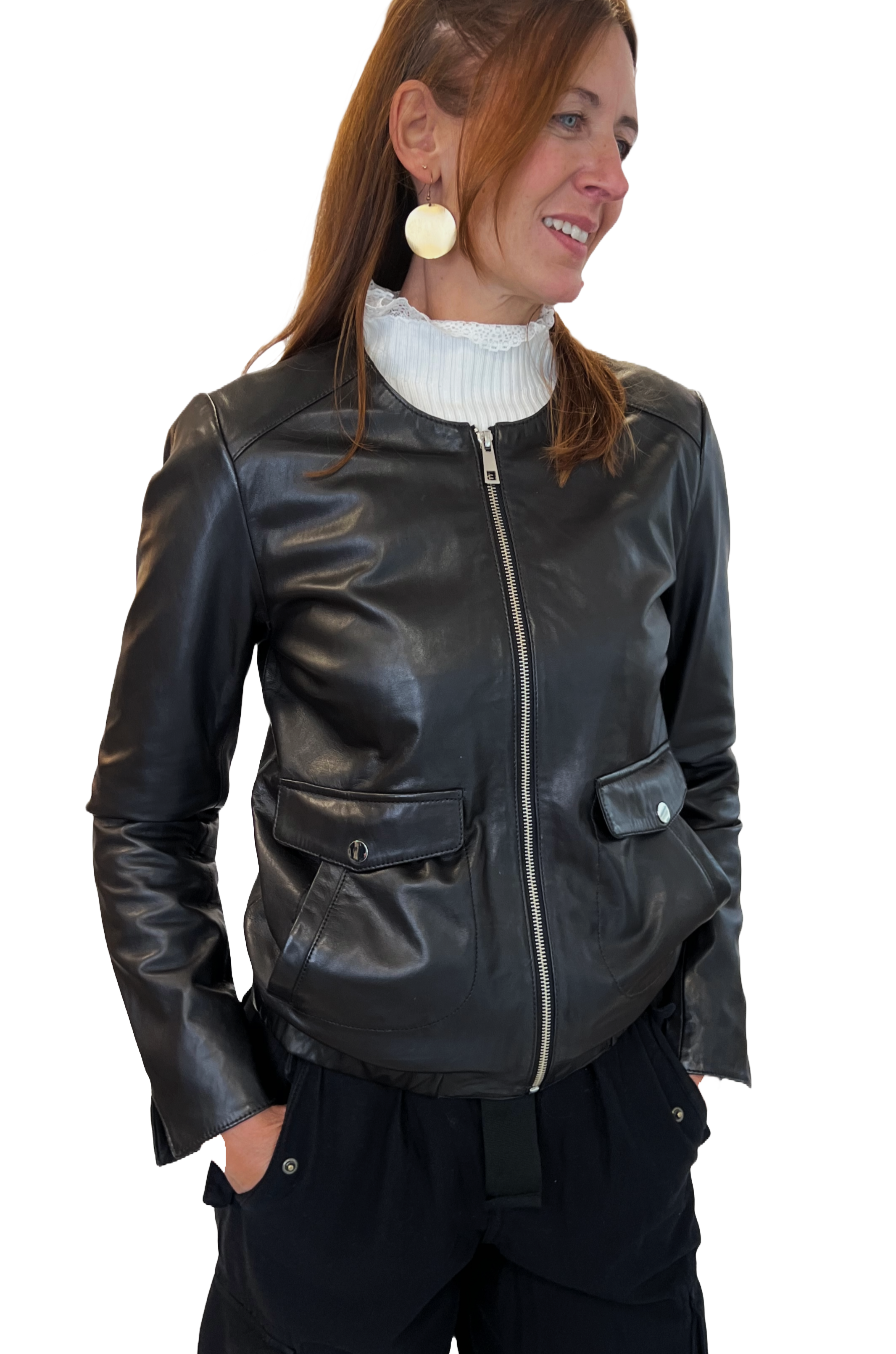 Rino & Pelle Limone Damen Lederjacke