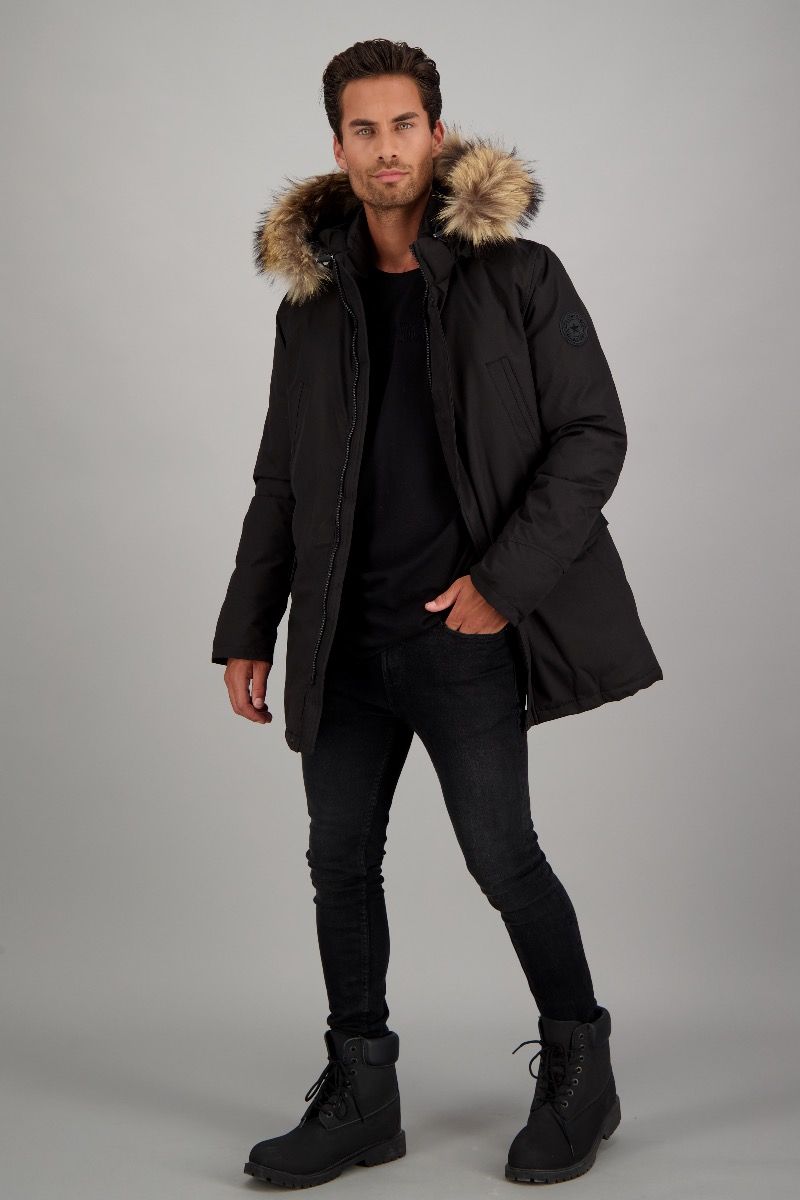 Airforce Slimfit Herringbone Herren Parka