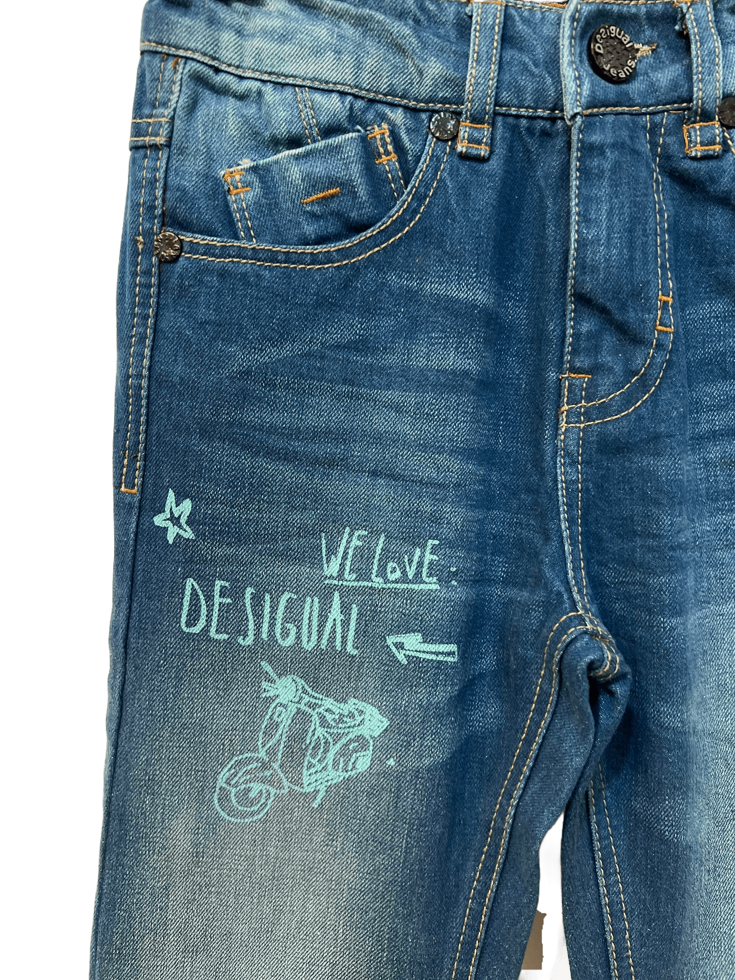 Desigual Birmano Jungen Jeans
