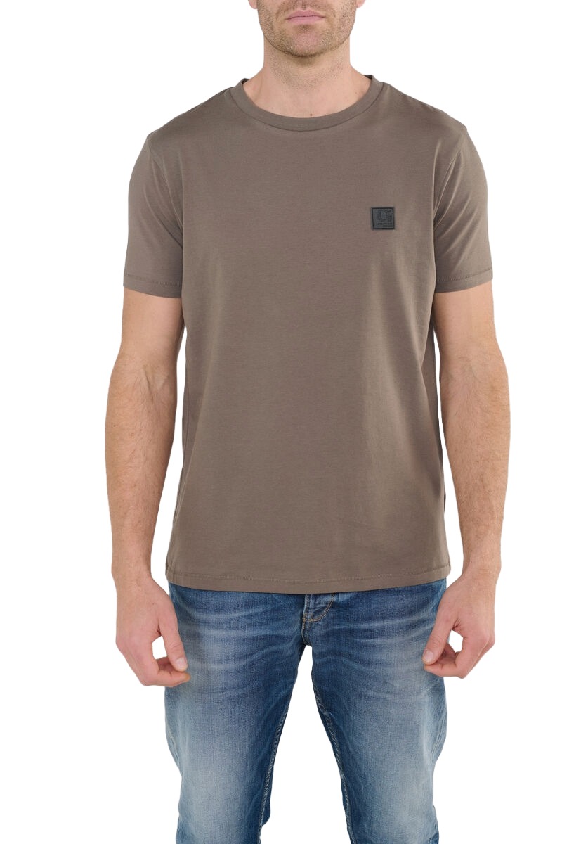 Herren _T-Shirt in Hellbraun von Le Temps des Cerises