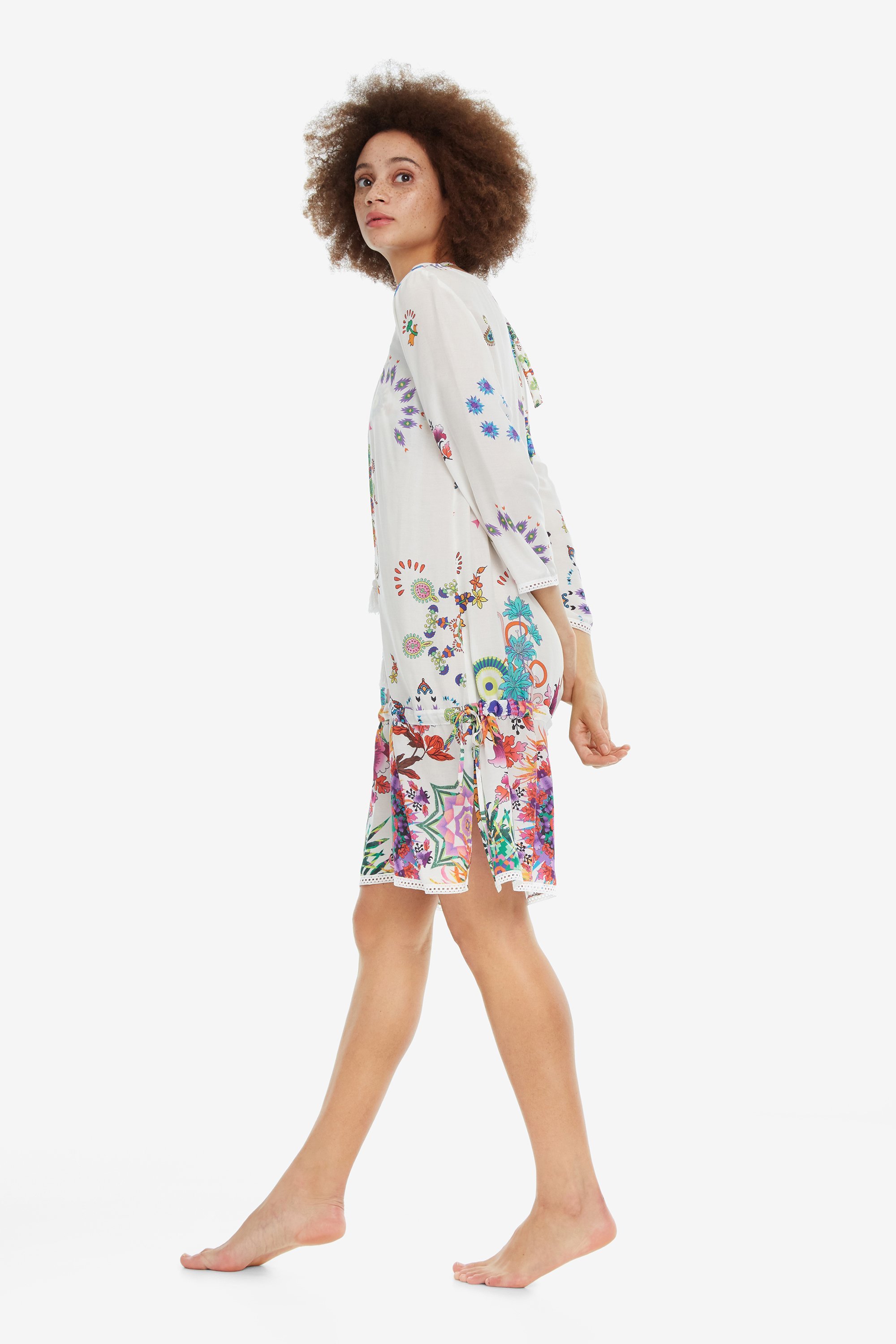Desigual Melina Damen Strand Bluse