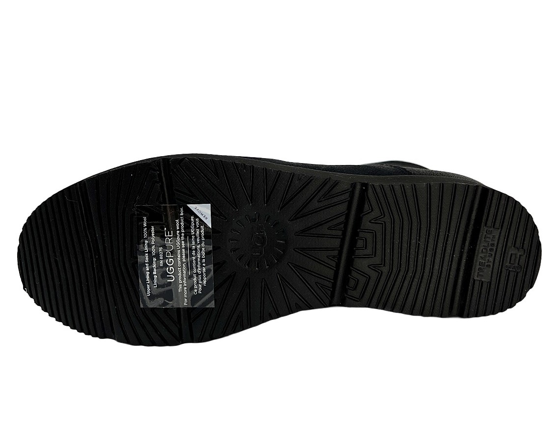 UGG Cavitt Herren Schnürr Schuhe schwarz