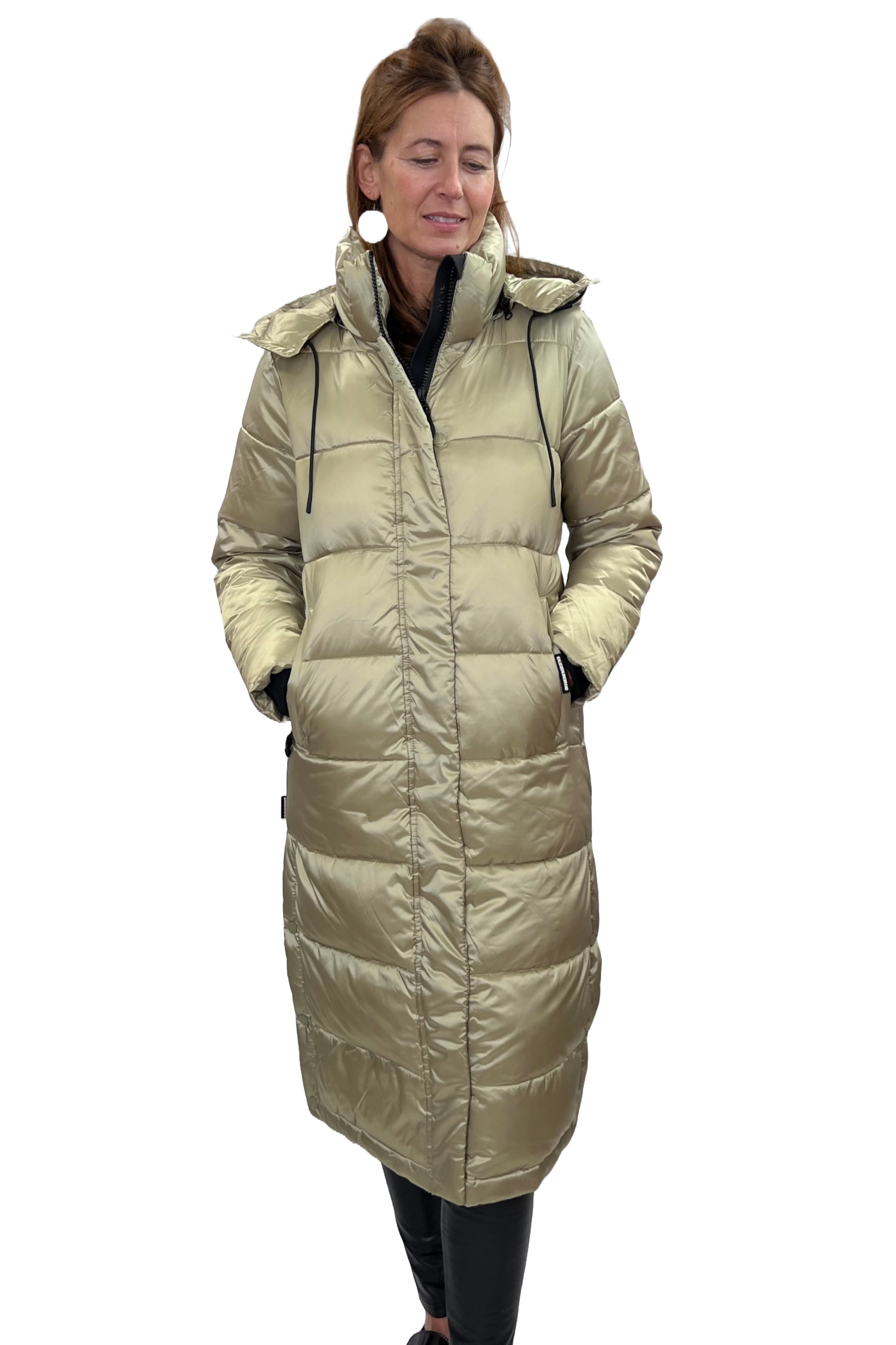 Khujo JULINA Satin Damen Steppmantel