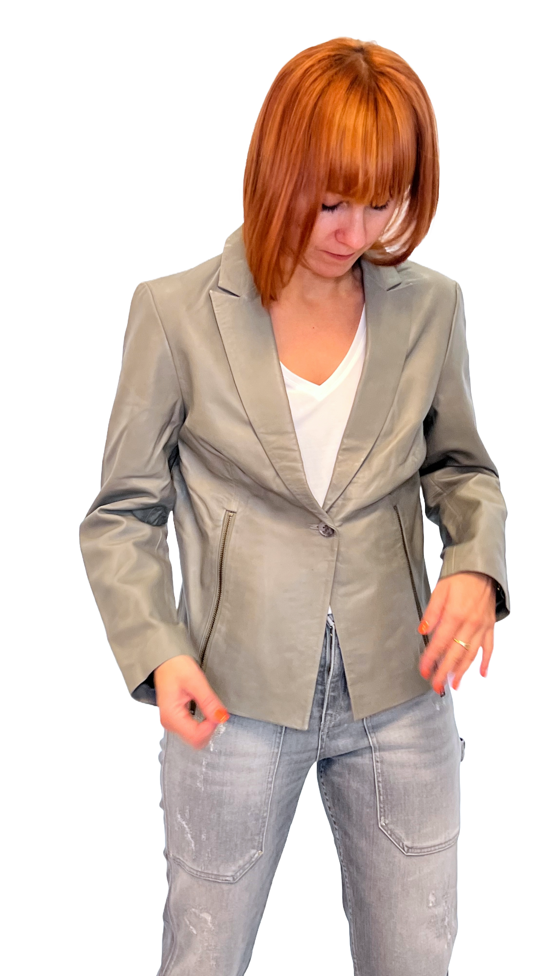 Rino & Pelle Caatje Damen Lederblazer